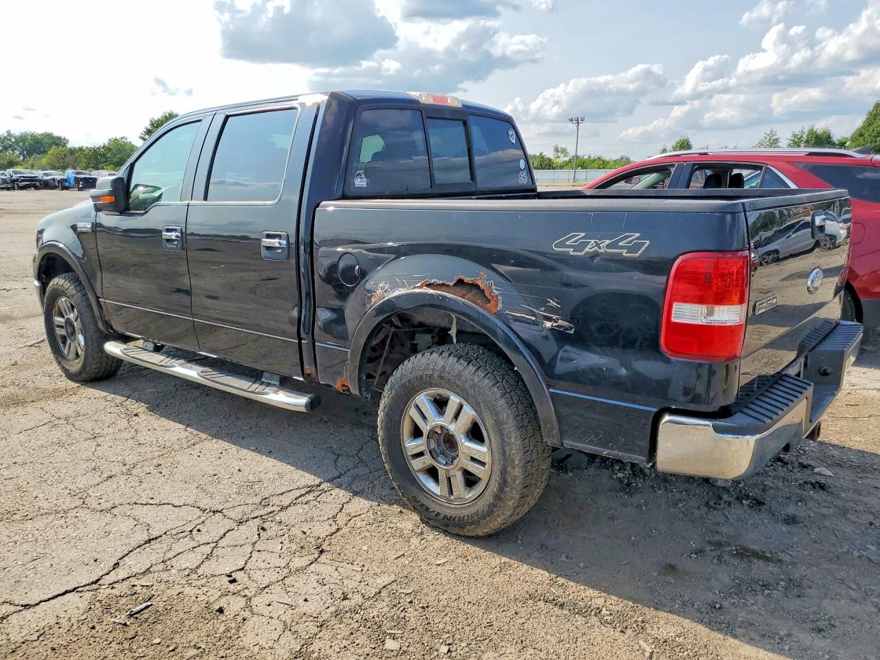 2008 Ford F150 Supercrew Black vin: 1FTPW14V78FA92936