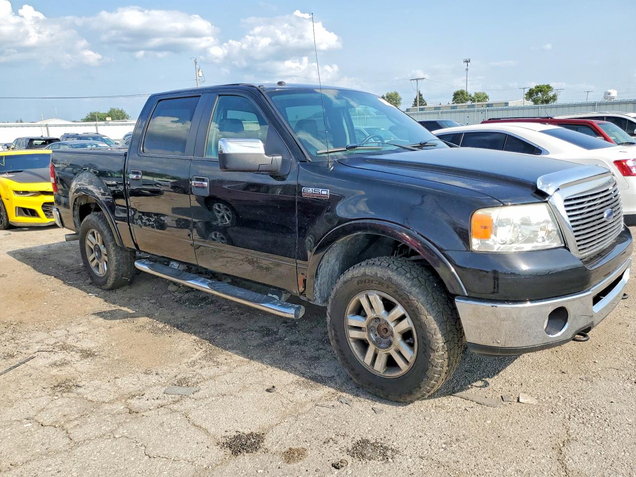 2008 Ford F150 Supercrew Black vin: 1FTPW14V78FA92936