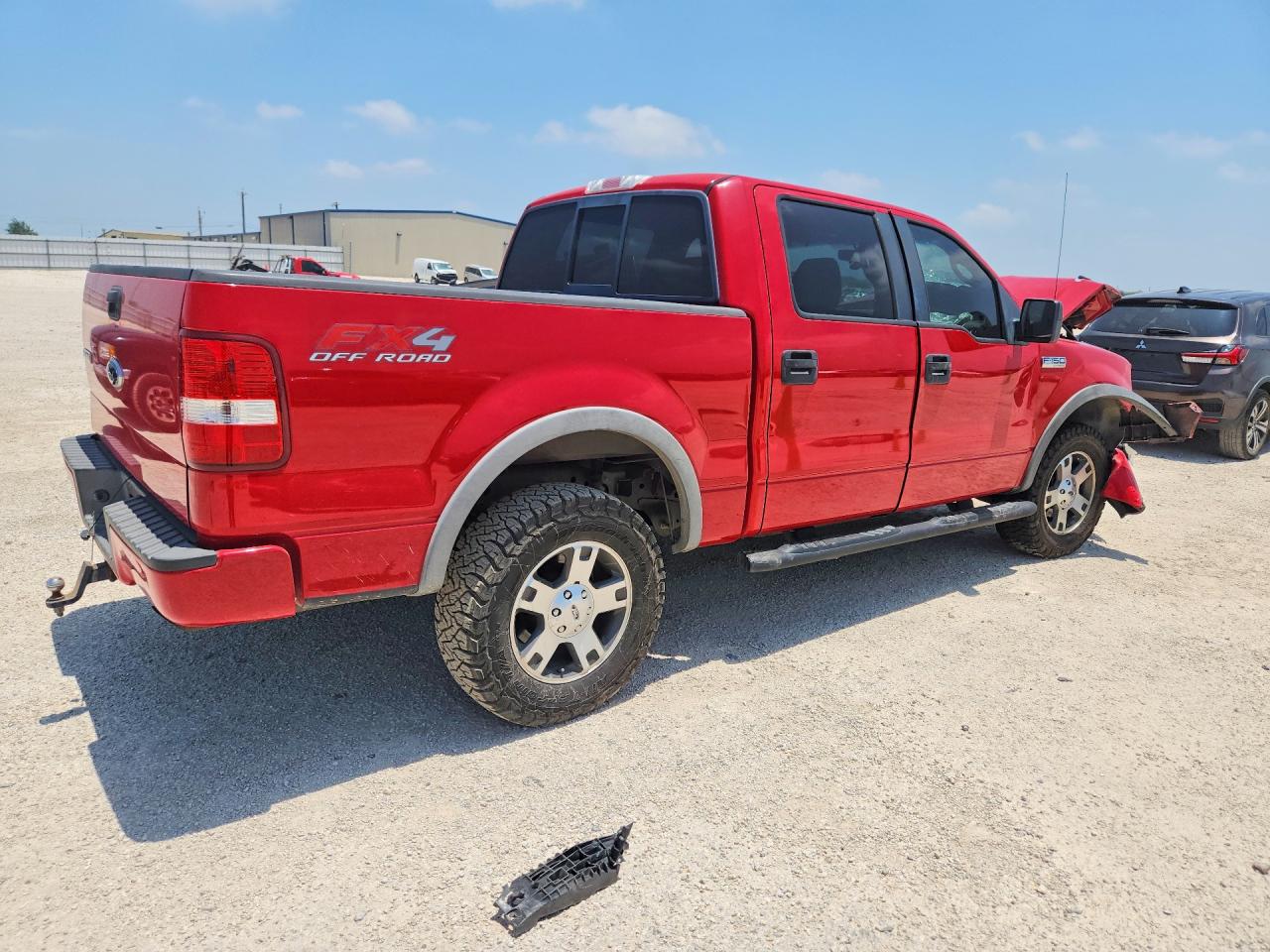 2008 Ford F150 Supercrew Red vin: 1FTPW14V78FB49930