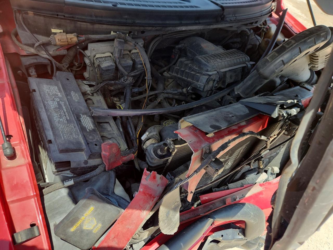 2008 Ford F150 Supercrew Red vin: 1FTPW14V78FB49930