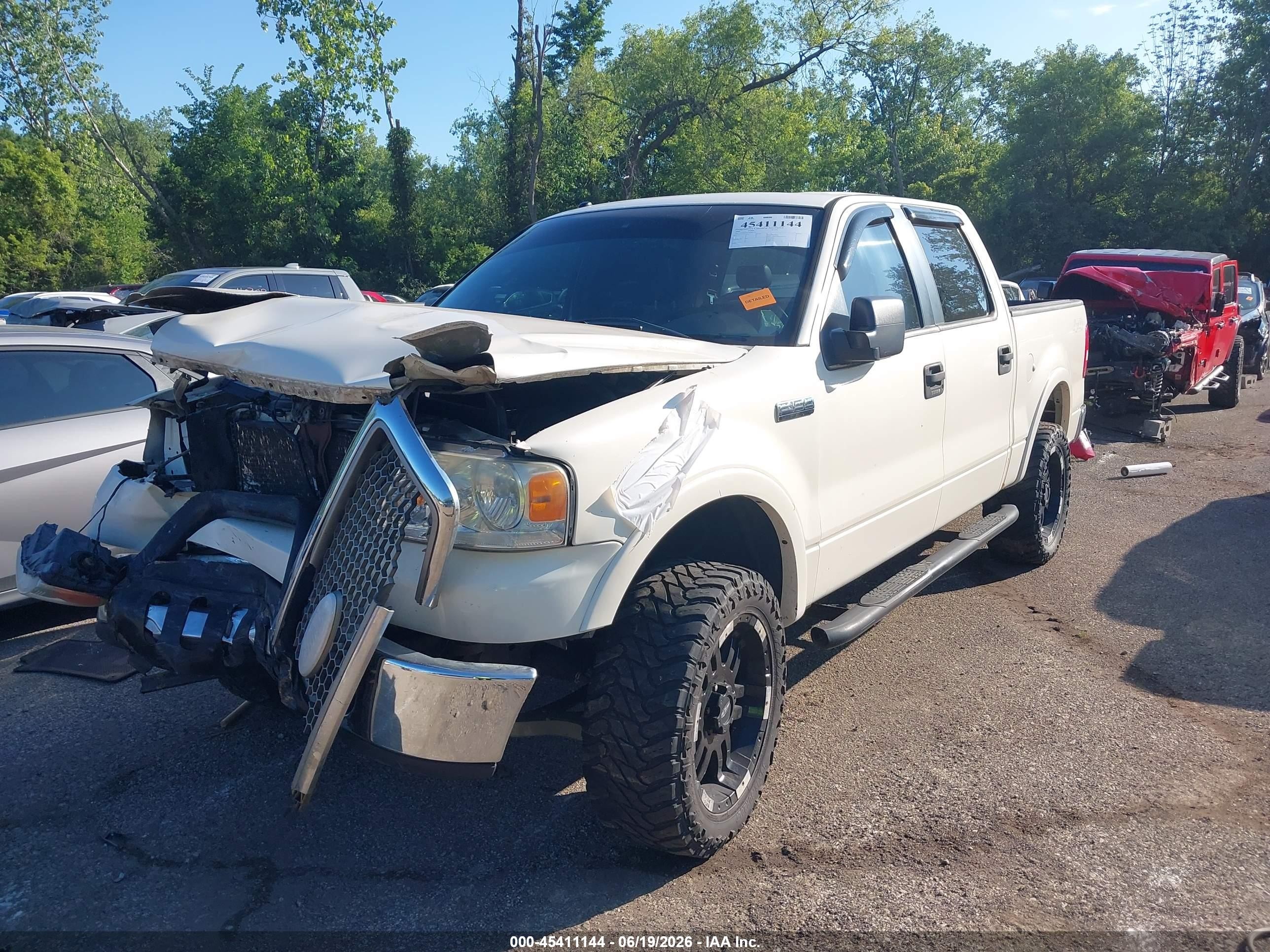 2008 Ford F-150 60th Anniversary/fx4/king Ranch/lariat/xlt Белый vin: 1FTPW14V78FB84726
