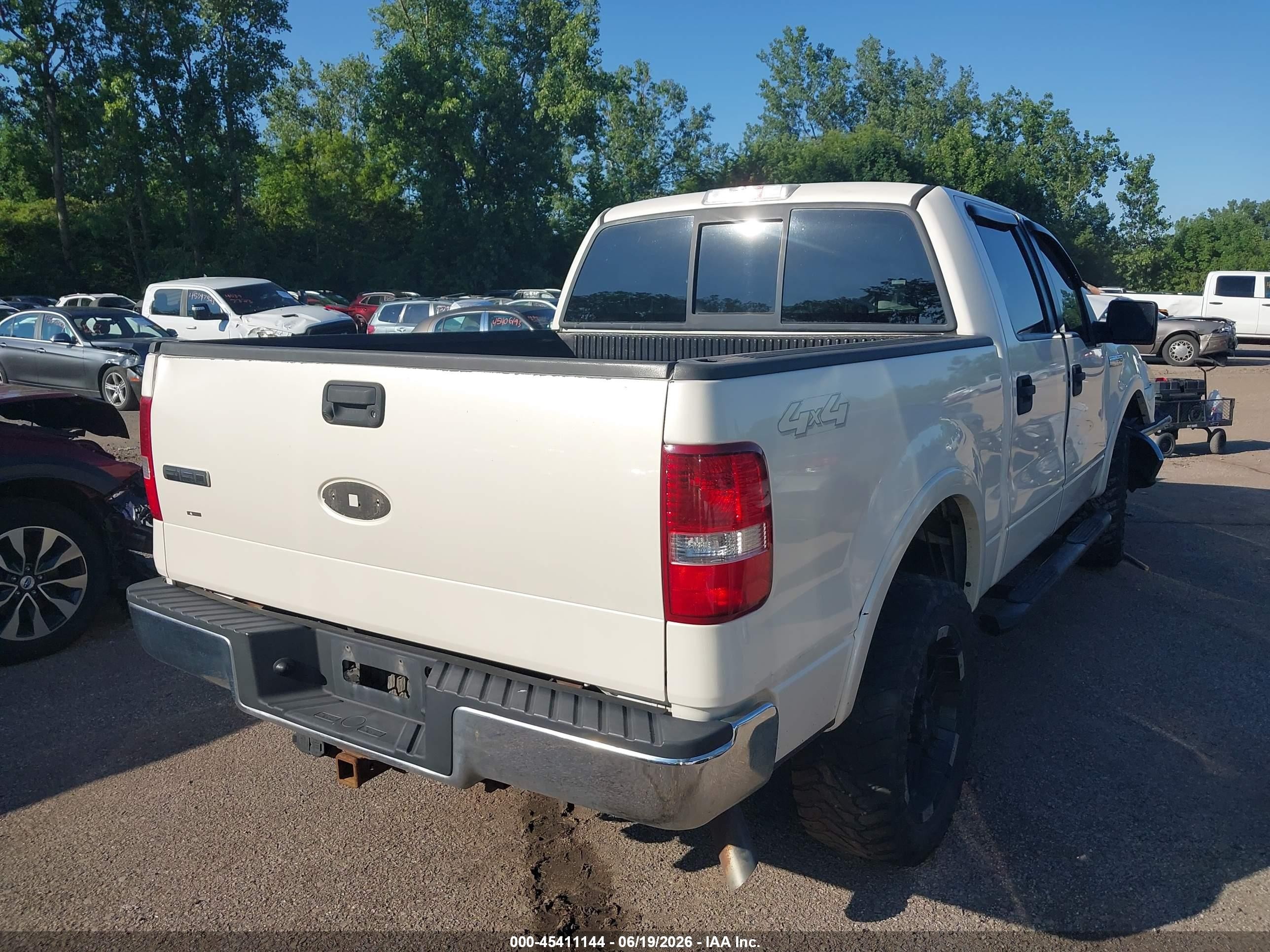 2008 Ford F-150 60th Anniversary/fx4/king Ranch/lariat/xlt Белый vin: 1FTPW14V78FB84726