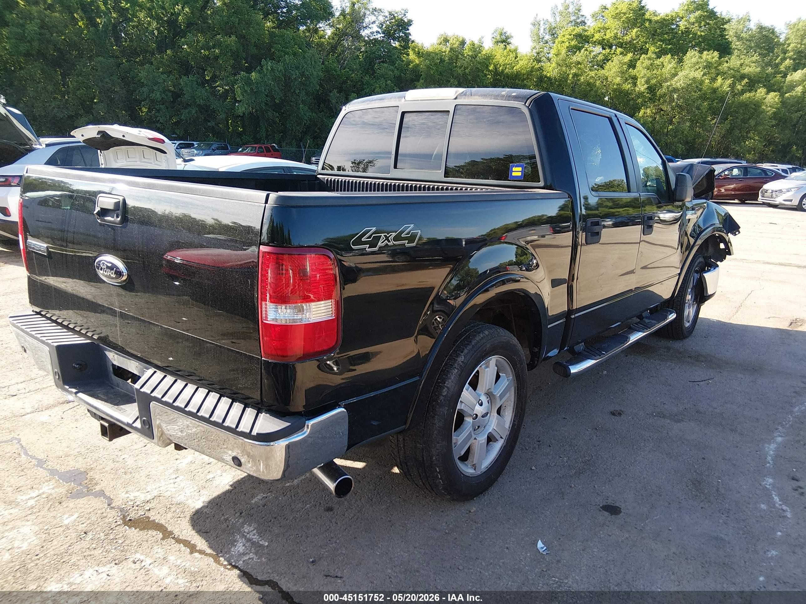 2008 Ford F-150 60th Anniversary/fx4/king Ranch/lariat/xlt Black vin: 1FTPW14V78KB71031