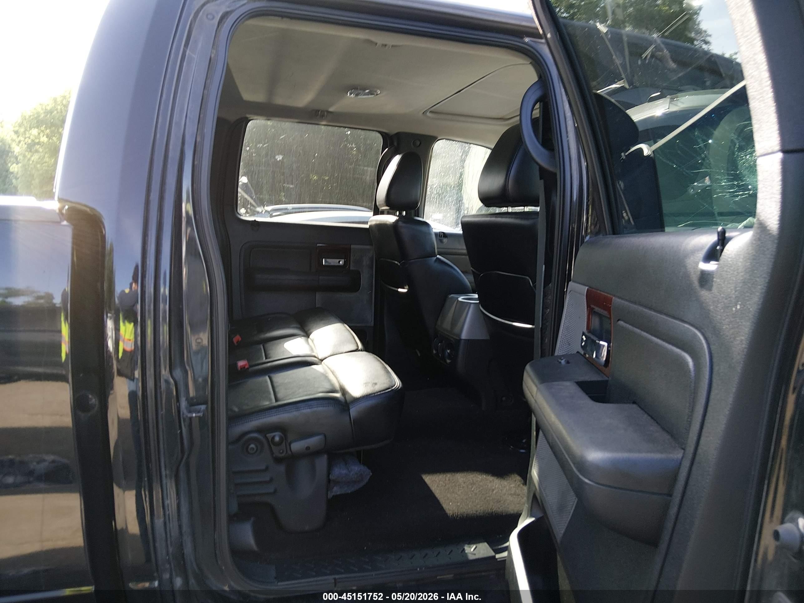 2008 Ford F-150 60th Anniversary/fx4/king Ranch/lariat/xlt Black vin: 1FTPW14V78KB71031
