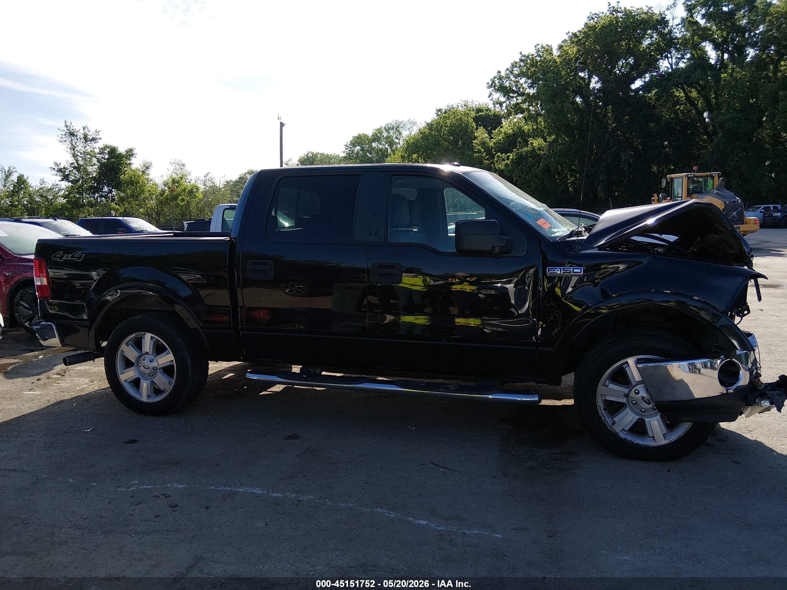 2008 Ford F-150 60th Anniversary/fx4/king Ranch/lariat/xlt Black vin: 1FTPW14V78KB71031