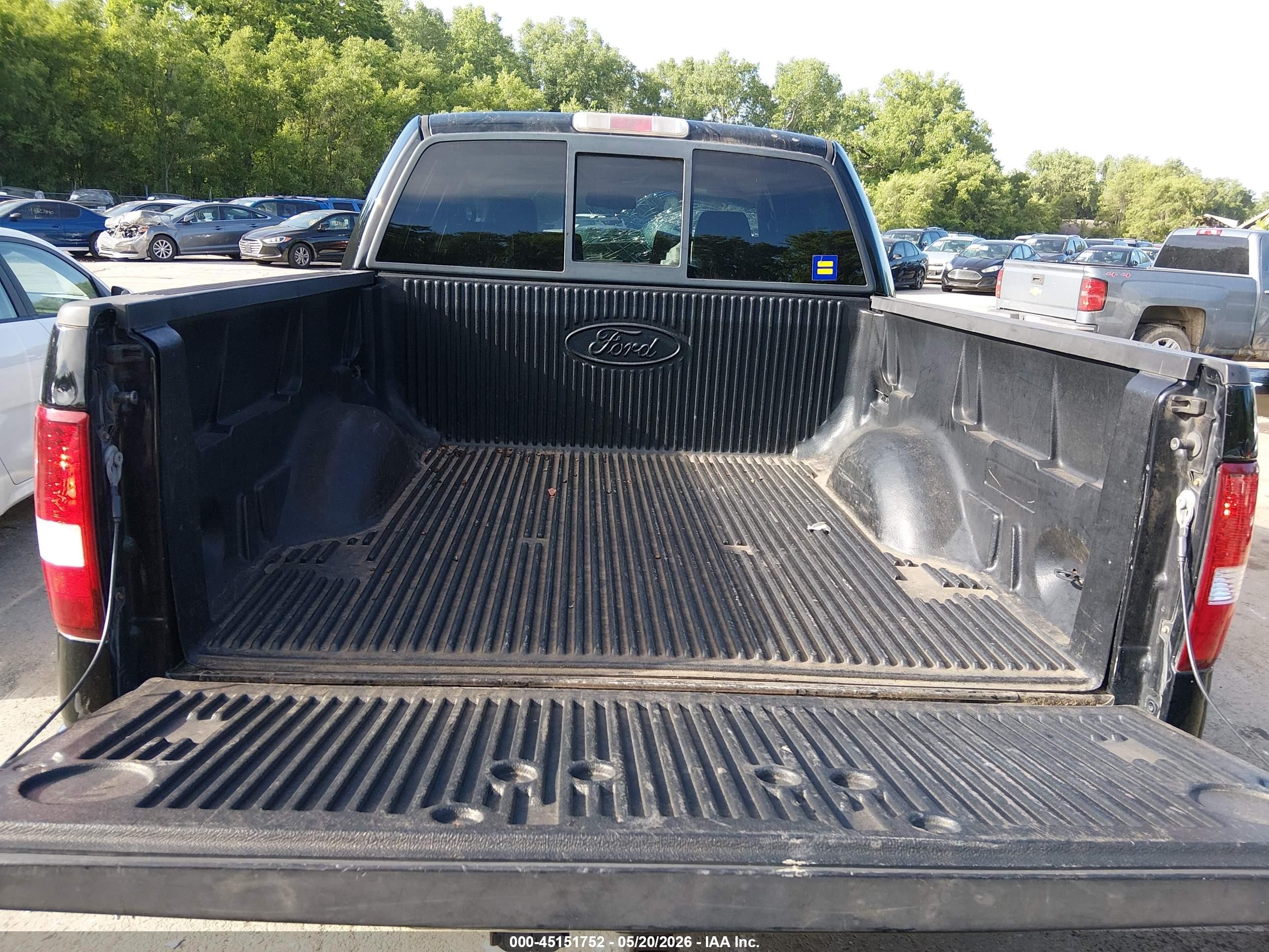 2008 Ford F-150 60th Anniversary/fx4/king Ranch/lariat/xlt Black vin: 1FTPW14V78KB71031