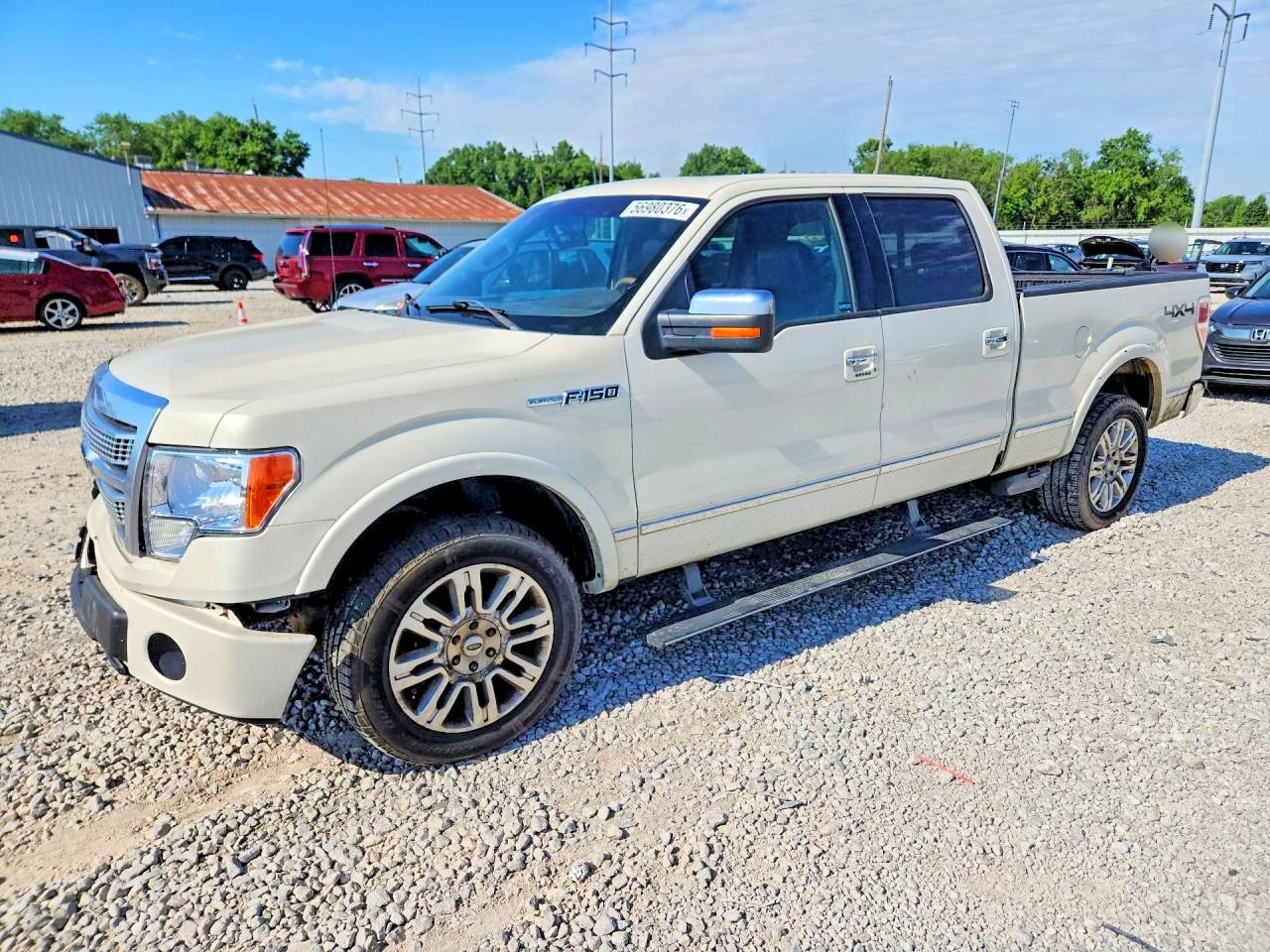 2009 Ford F150 Supercrew White vin: 1FTPW14V79FA48839