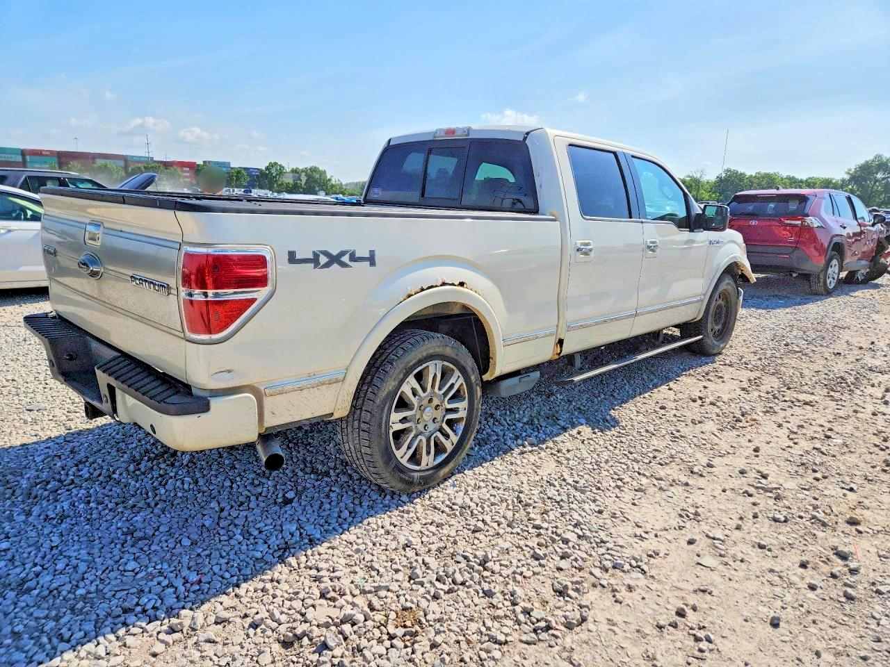 2009 Ford F150 Supercrew White vin: 1FTPW14V79FA48839
