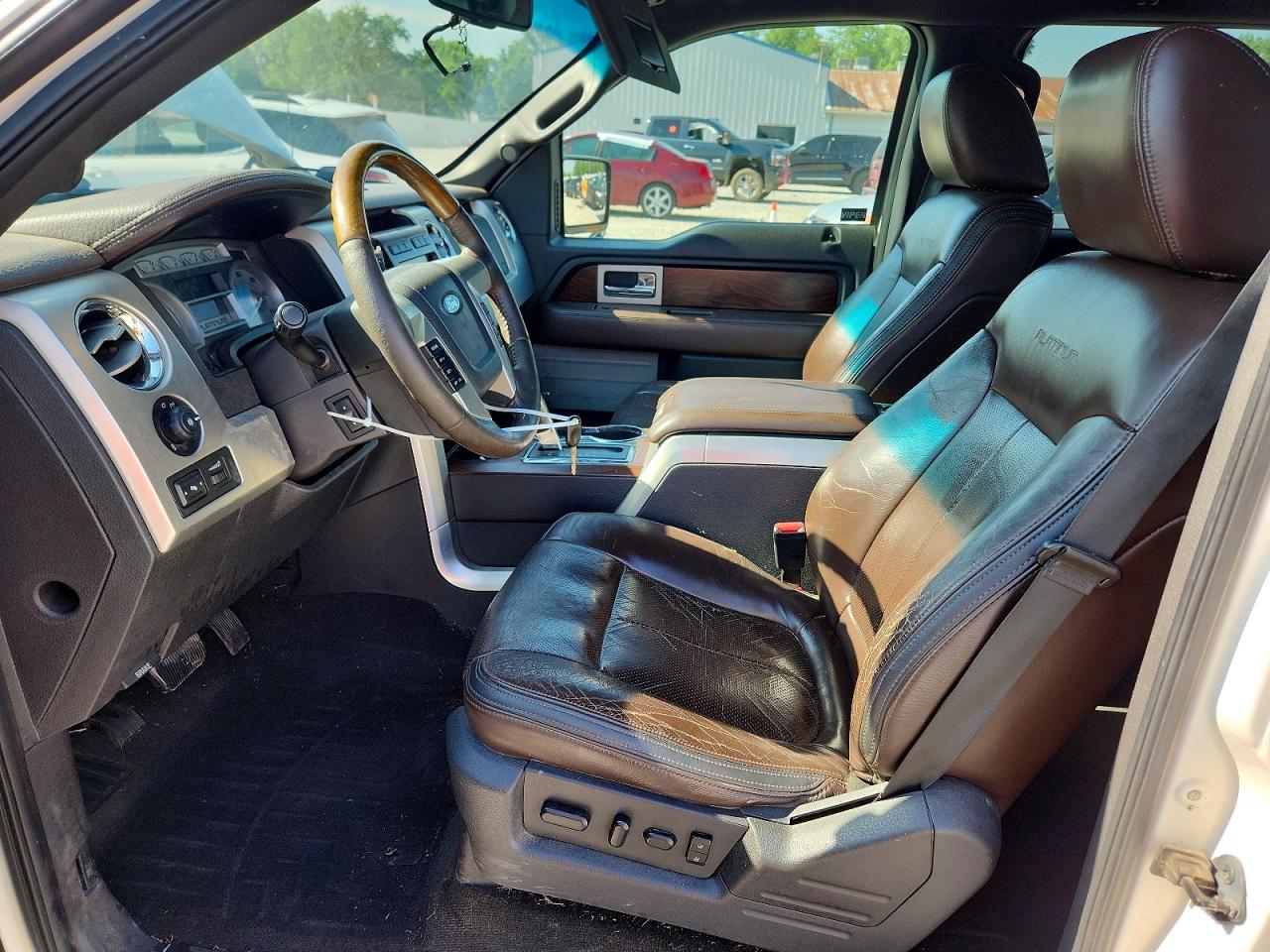 2009 Ford F150 Supercrew White vin: 1FTPW14V79FA48839