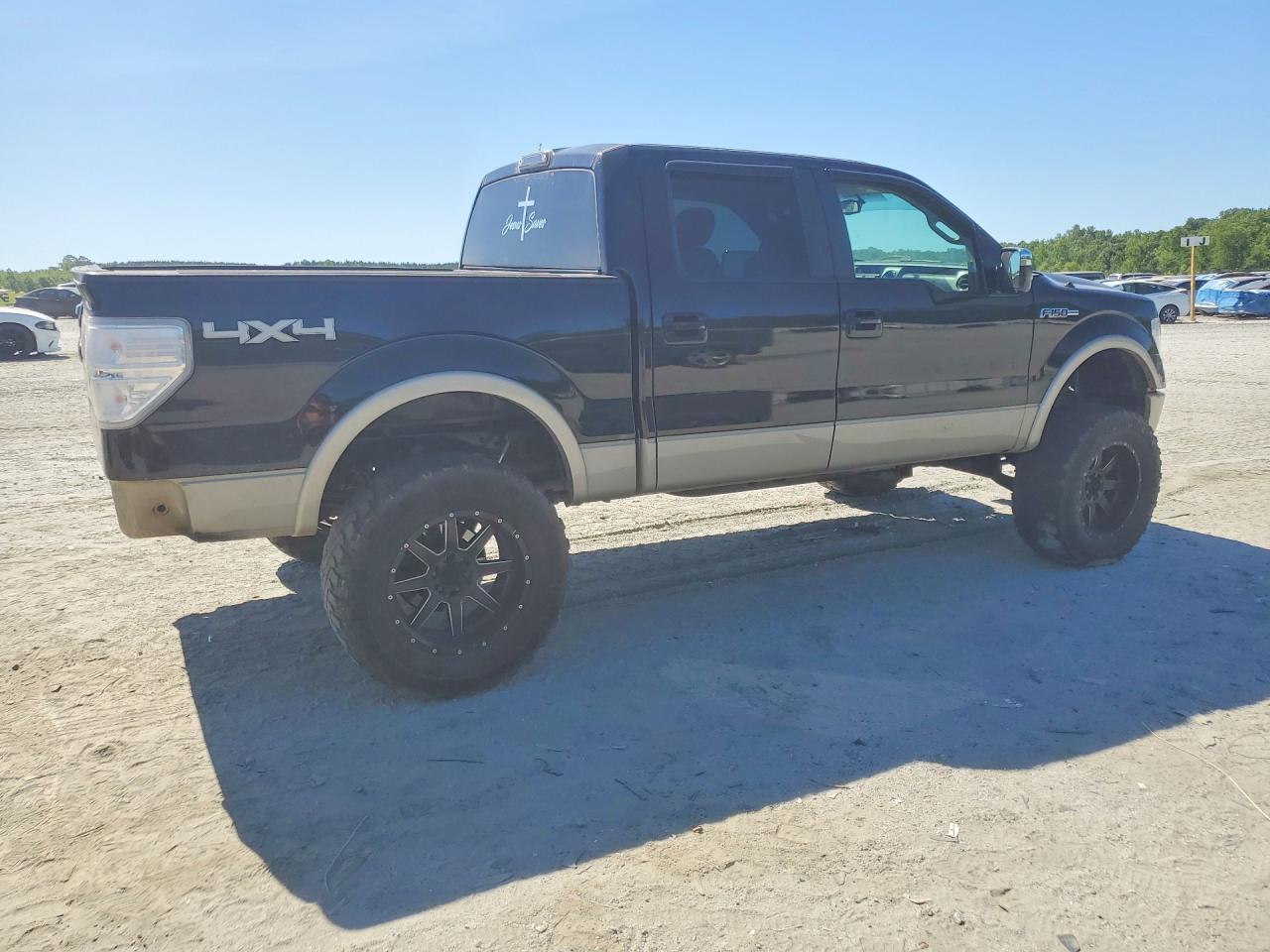 2009 Ford F150 Supercrew Черный vin: 1FTPW14V79FA53622