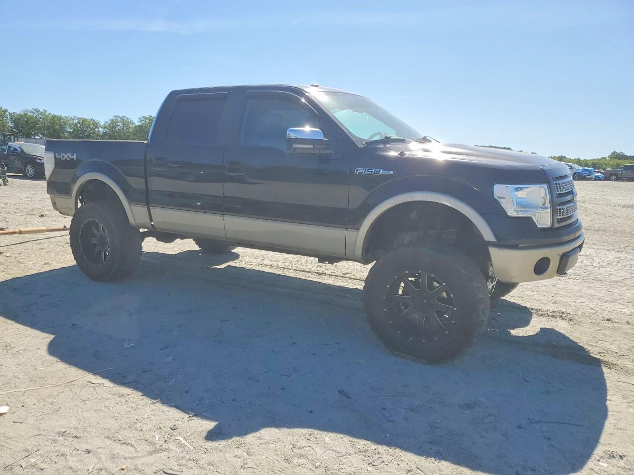 2009 Ford F150 Supercrew Черный vin: 1FTPW14V79FA53622