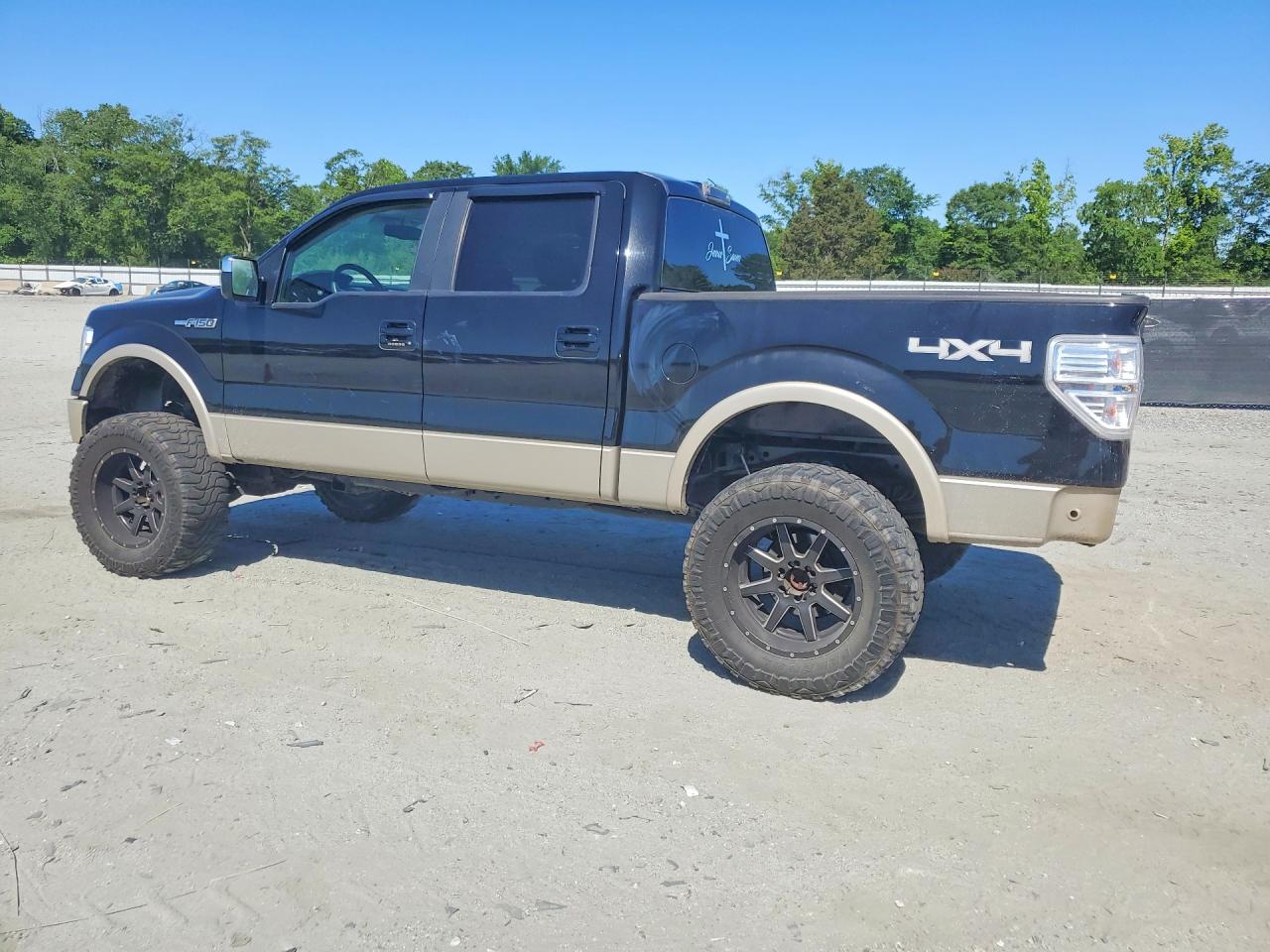 2009 Ford F150 Supercrew Черный vin: 1FTPW14V79FA53622