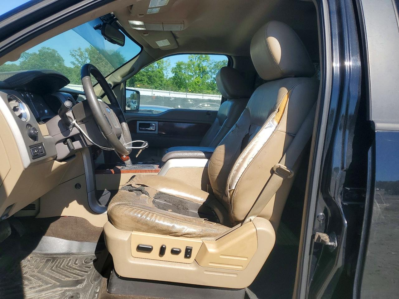 2009 Ford F150 Supercrew Черный vin: 1FTPW14V79FA53622