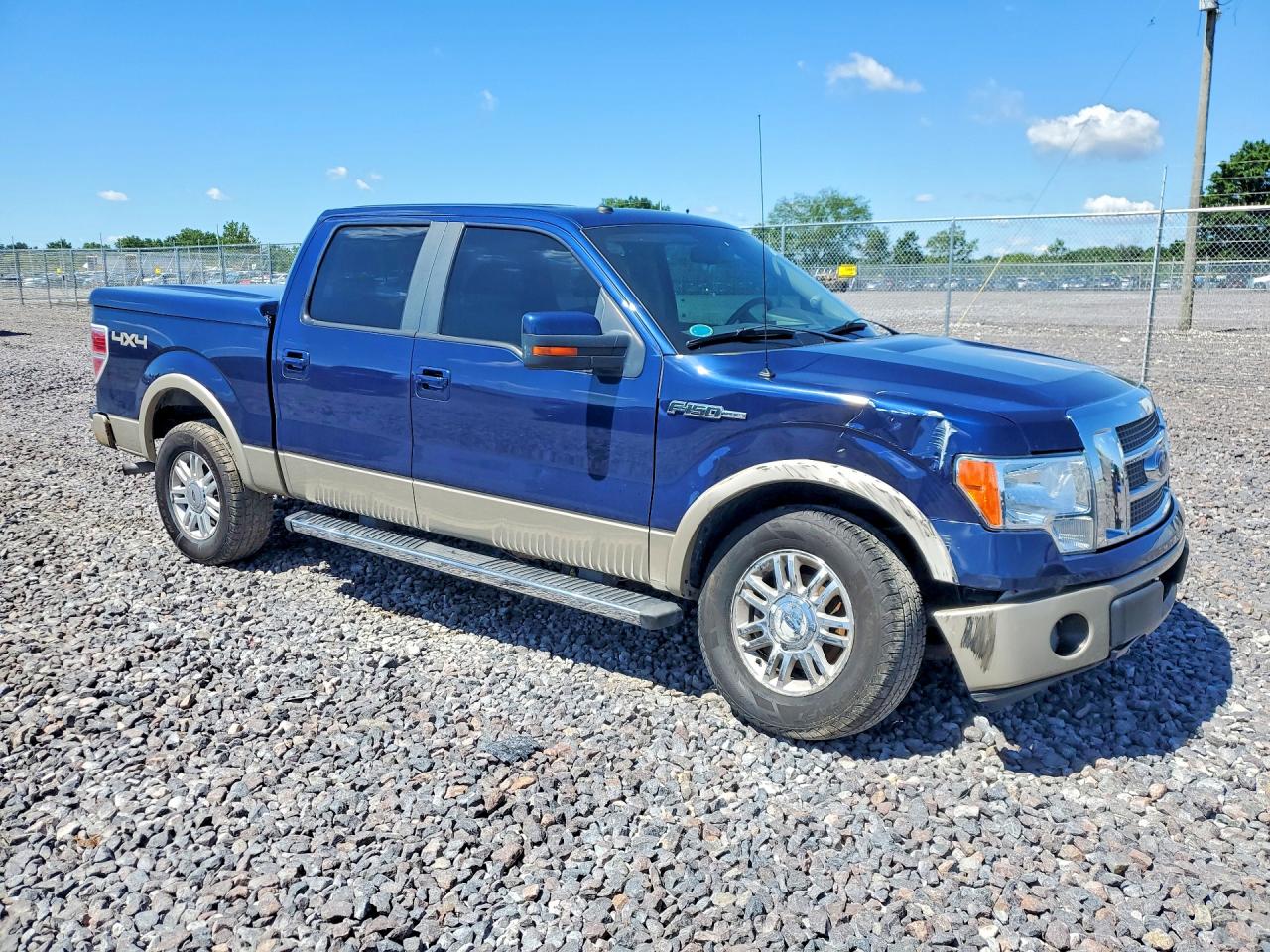 2009 Ford F150 Supercrew Blue vin: 1FTPW14V79FA81162