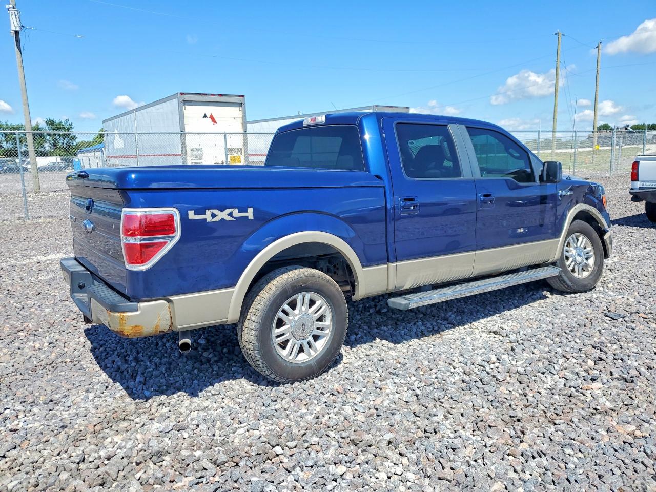 2009 Ford F150 Supercrew Blue vin: 1FTPW14V79FA81162