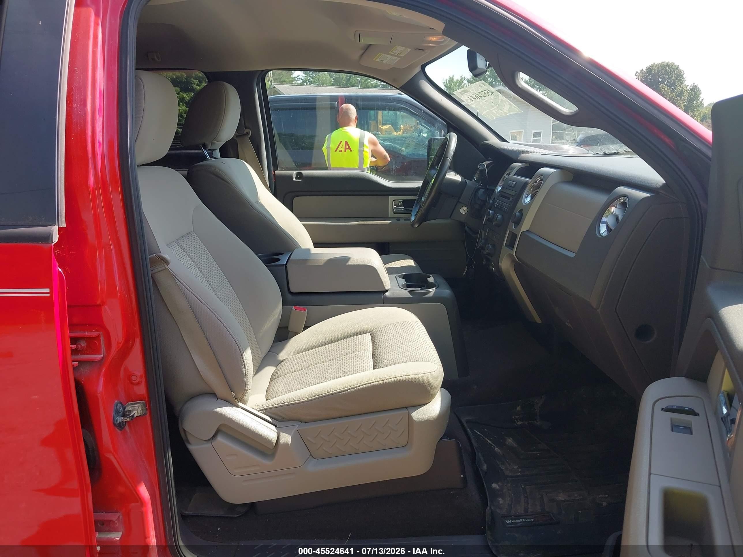2009 Ford F-150 Fx4/king Ranch/lariat/platinum/xl/xlt Red vin: 1FTPW14V79FB06190