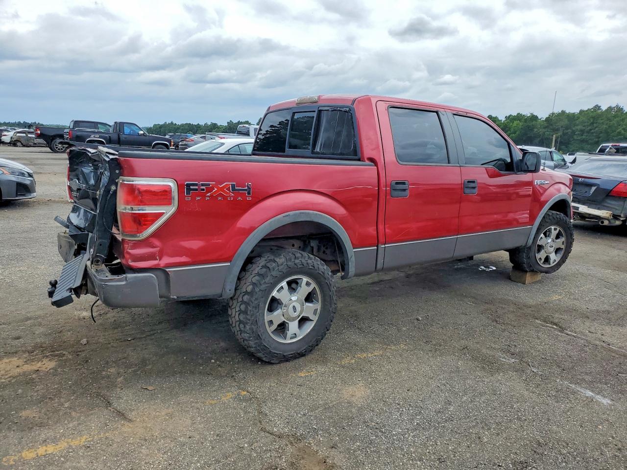 2009 Ford F150 Supercrew Maroon vin: 1FTPW14V79FB16301