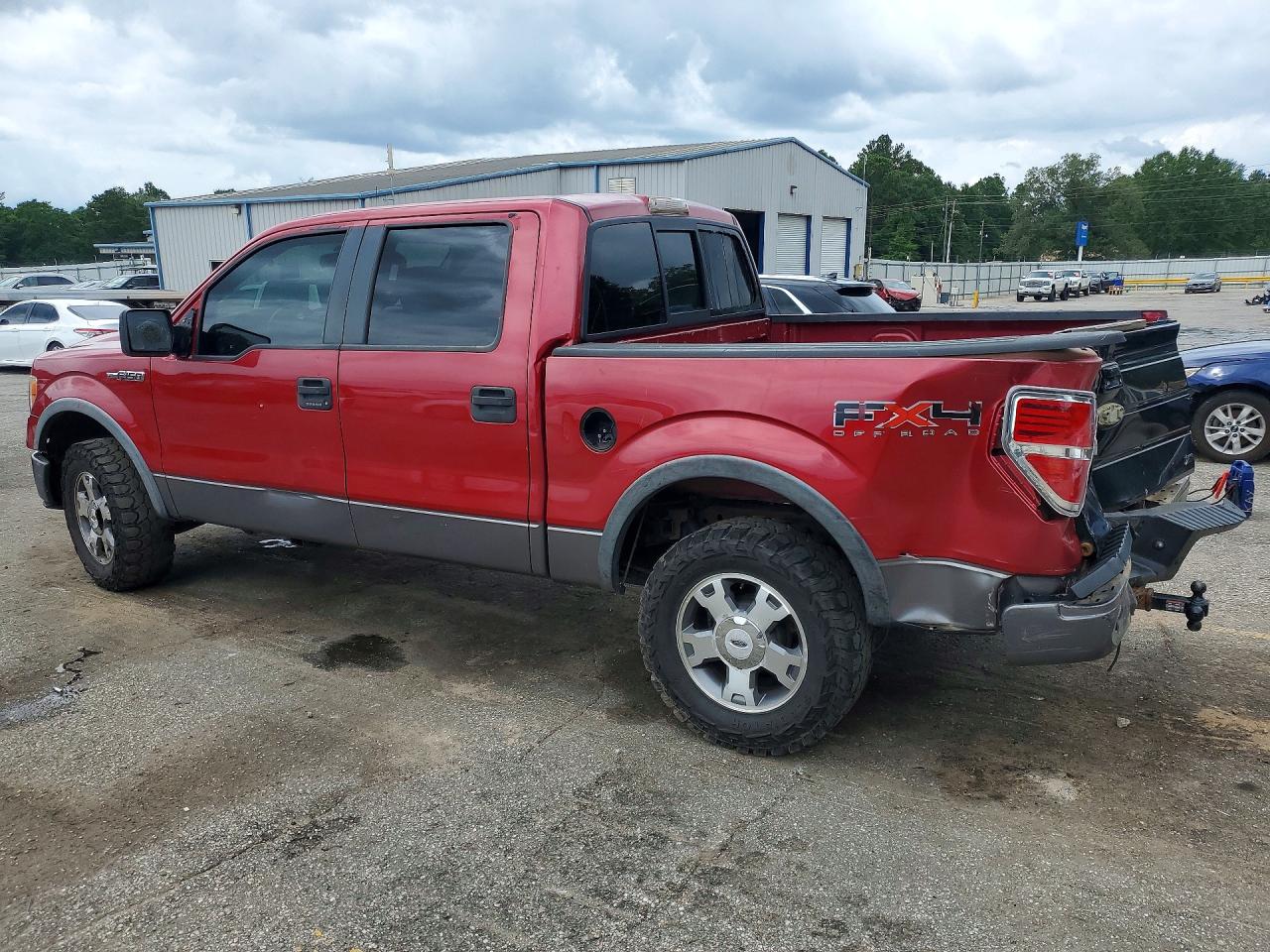 2009 Ford F150 Supercrew Maroon vin: 1FTPW14V79FB16301