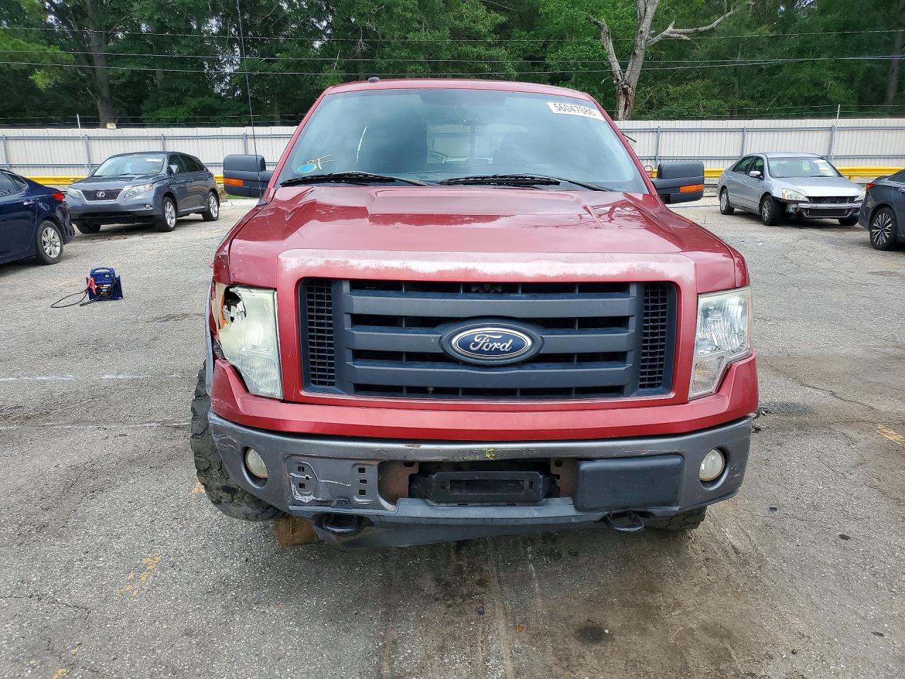 2009 Ford F150 Supercrew Maroon vin: 1FTPW14V79FB16301