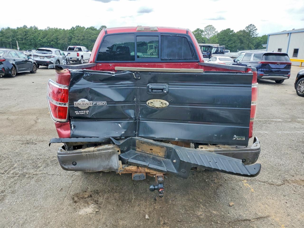 2009 Ford F150 Supercrew Maroon vin: 1FTPW14V79FB16301