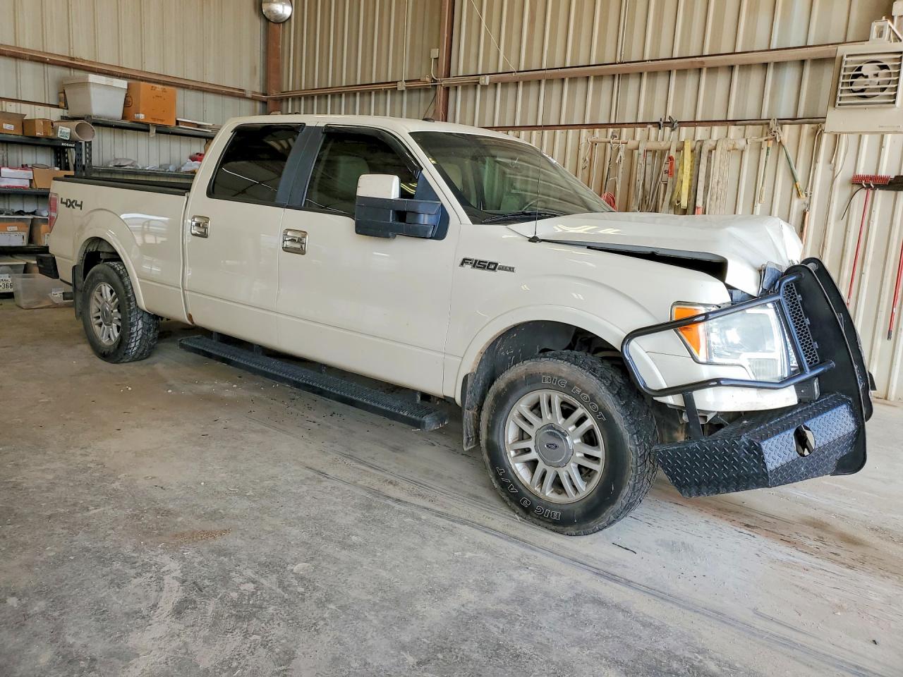 2009 Ford F150 Supercrew White vin: 1FTPW14V79KA40473