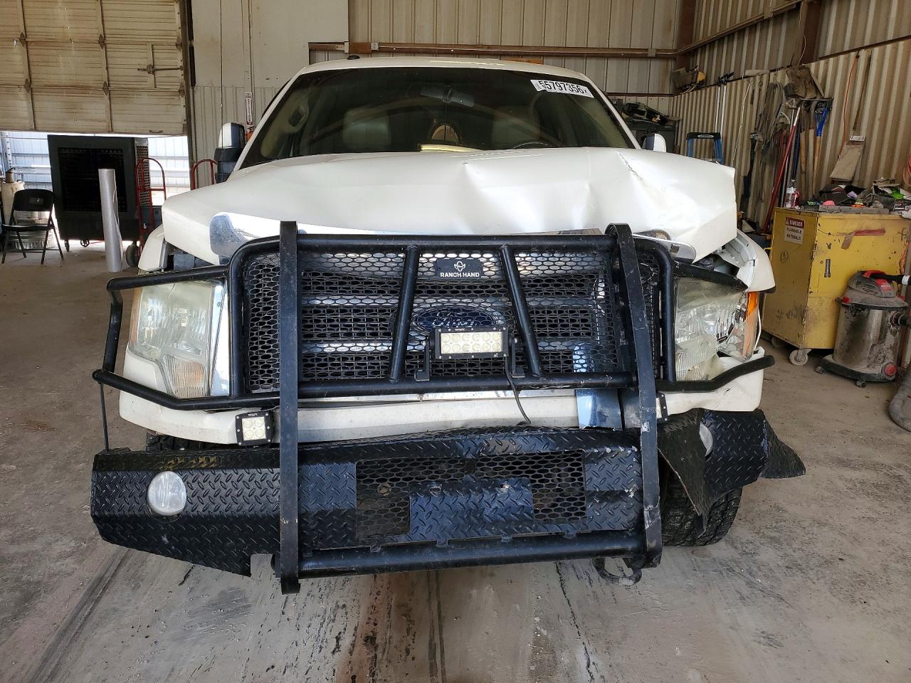 2009 Ford F150 Supercrew White vin: 1FTPW14V79KA40473