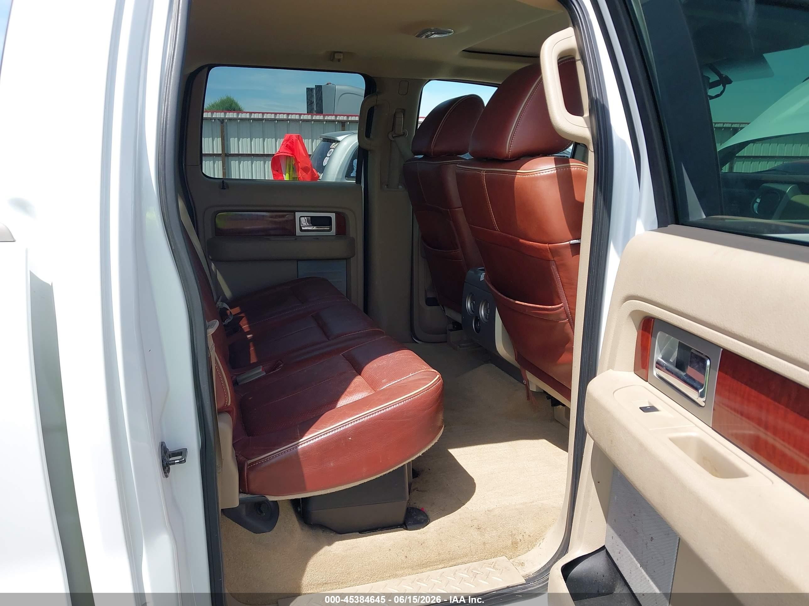 2009 Ford F-150 Fx4/king Ranch/lariat/platinum/xl/xlt White vin: 1FTPW14V79KA66653