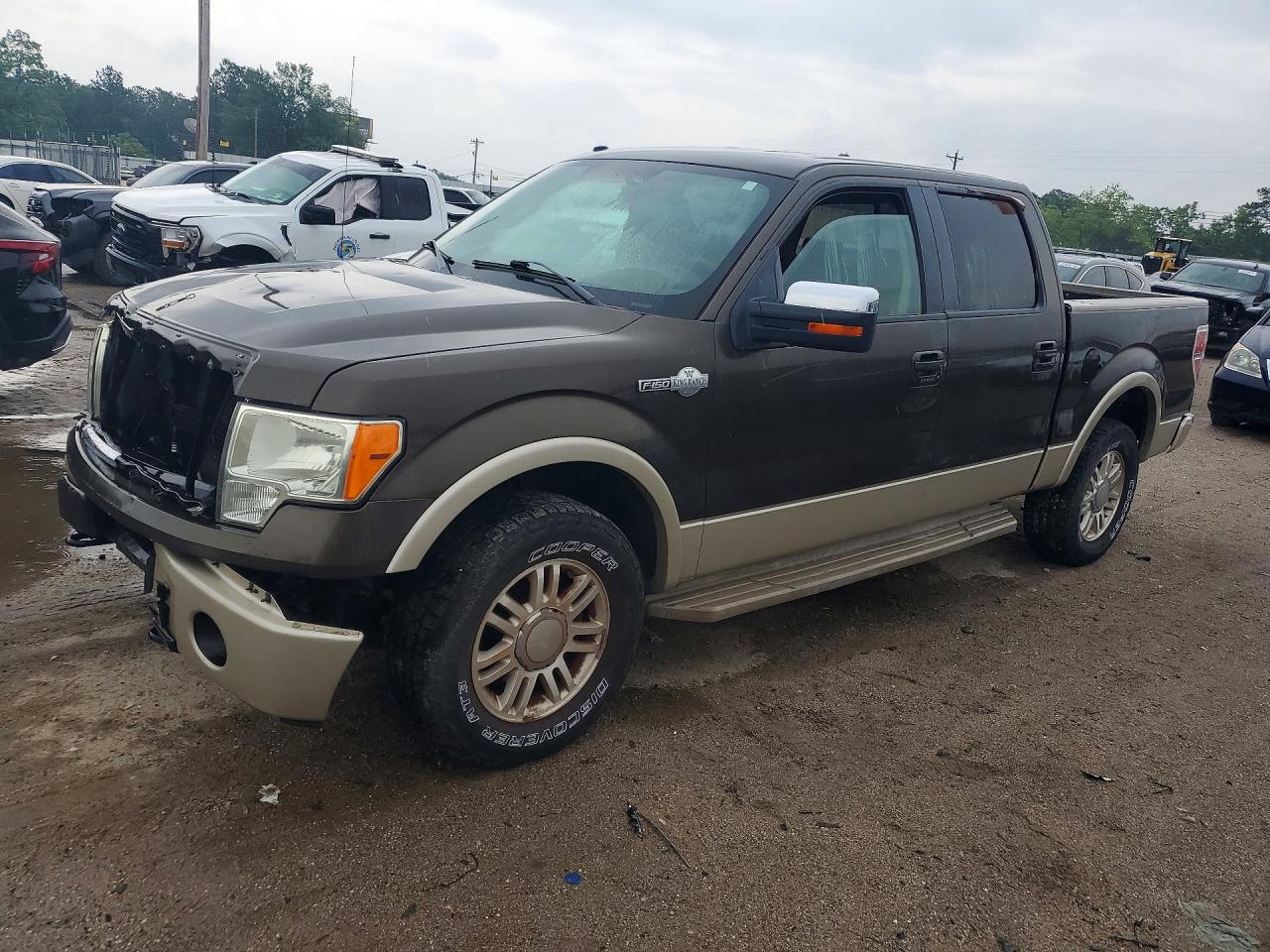 2009 Ford F150 Supercrew Green vin: 1FTPW14V79KB99736