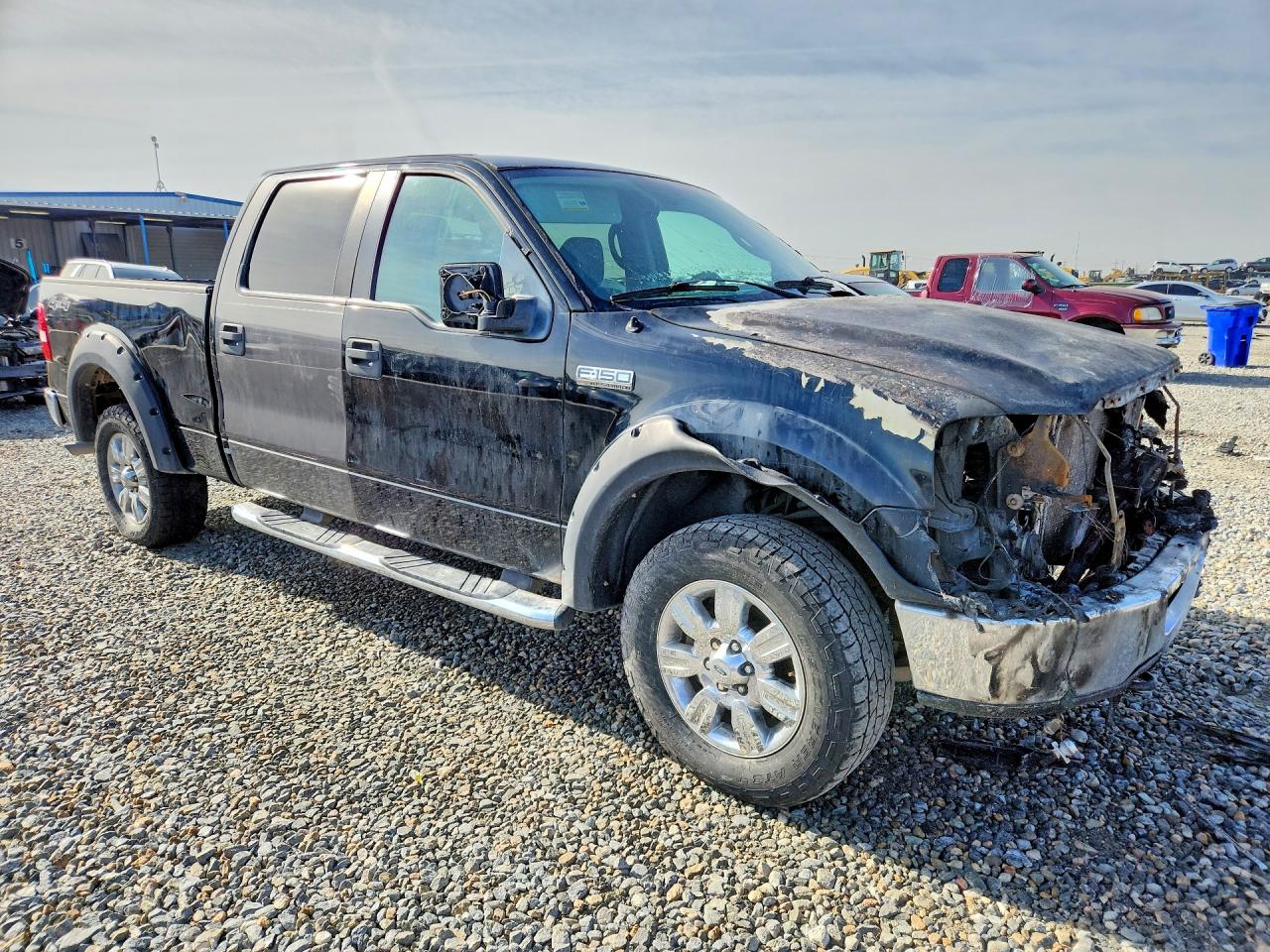 2006 Ford F150 Supercrew Black vin: 1FTPW14V86FB43129