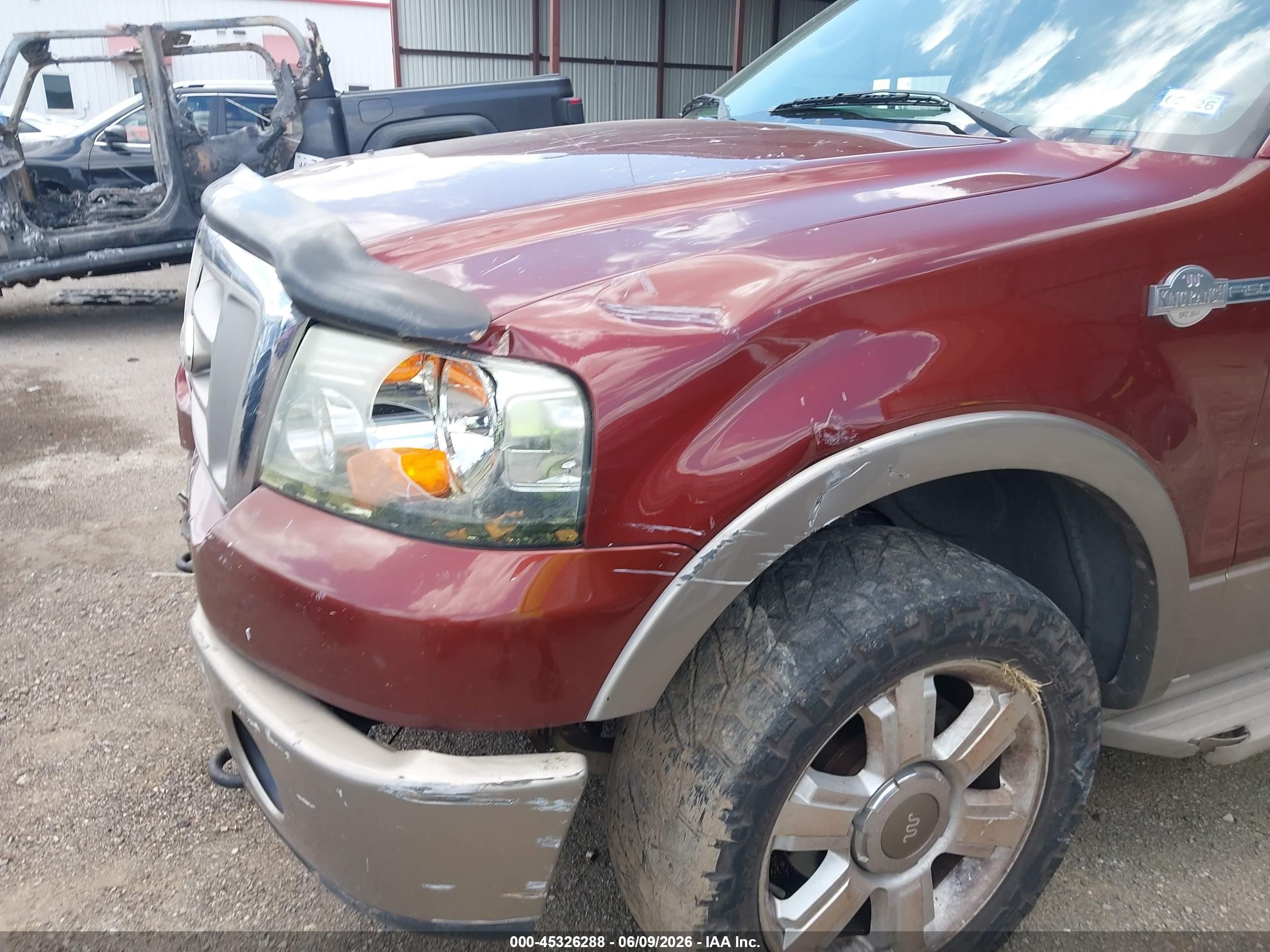 2006 Ford F-150 Fx4/lariat/xlt Brown vin: 1FTPW14V86KC39379
