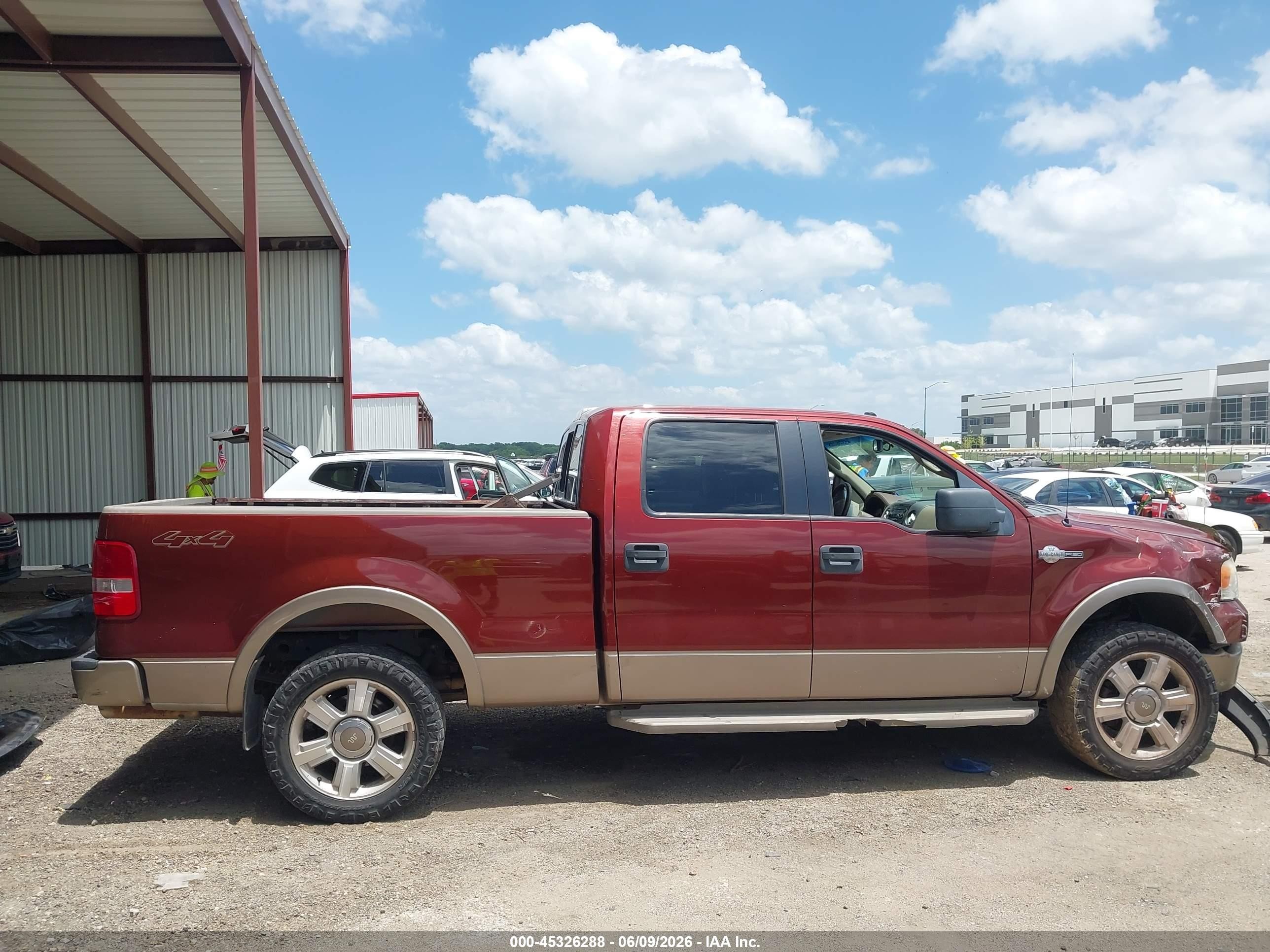 2006 Ford F-150 Fx4/lariat/xlt Brown vin: 1FTPW14V86KC39379