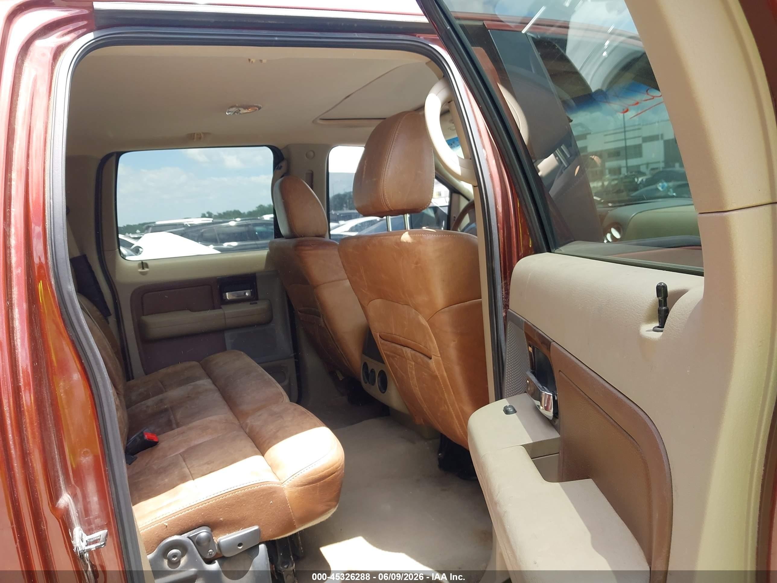 2006 Ford F-150 Fx4/lariat/xlt Brown vin: 1FTPW14V86KC39379