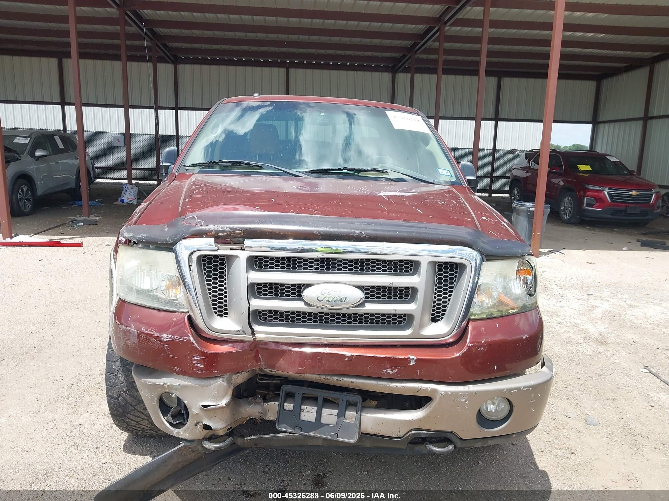 2006 Ford F-150 Fx4/lariat/xlt Brown vin: 1FTPW14V86KC39379