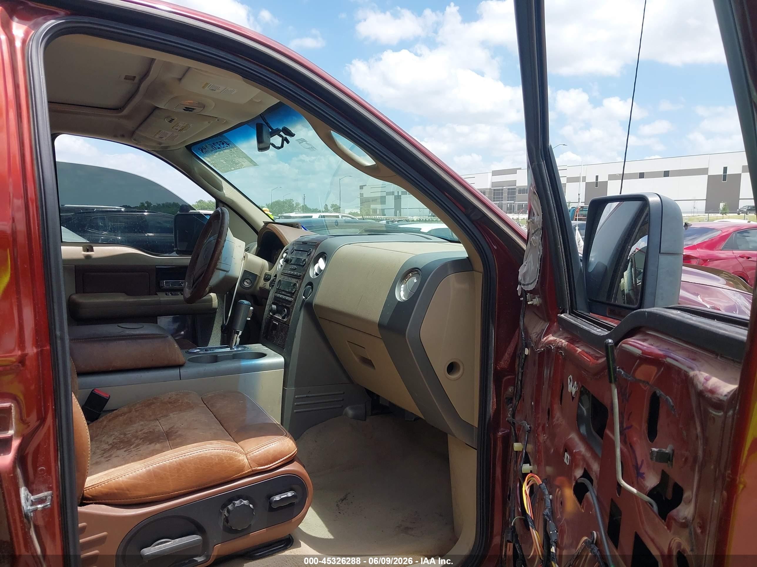 2006 Ford F-150 Fx4/lariat/xlt Brown vin: 1FTPW14V86KC39379