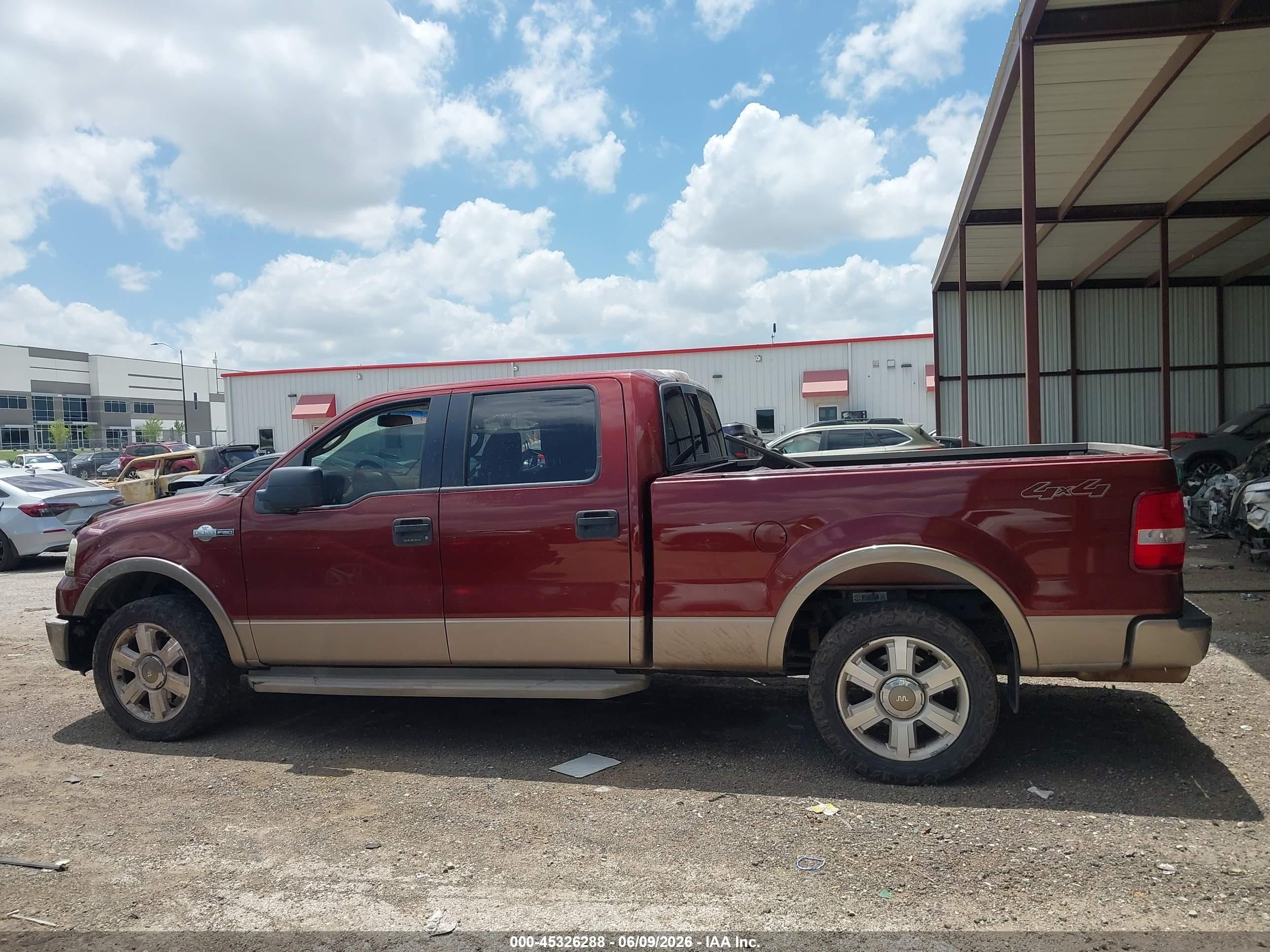 2006 Ford F-150 Fx4/lariat/xlt Brown vin: 1FTPW14V86KC39379