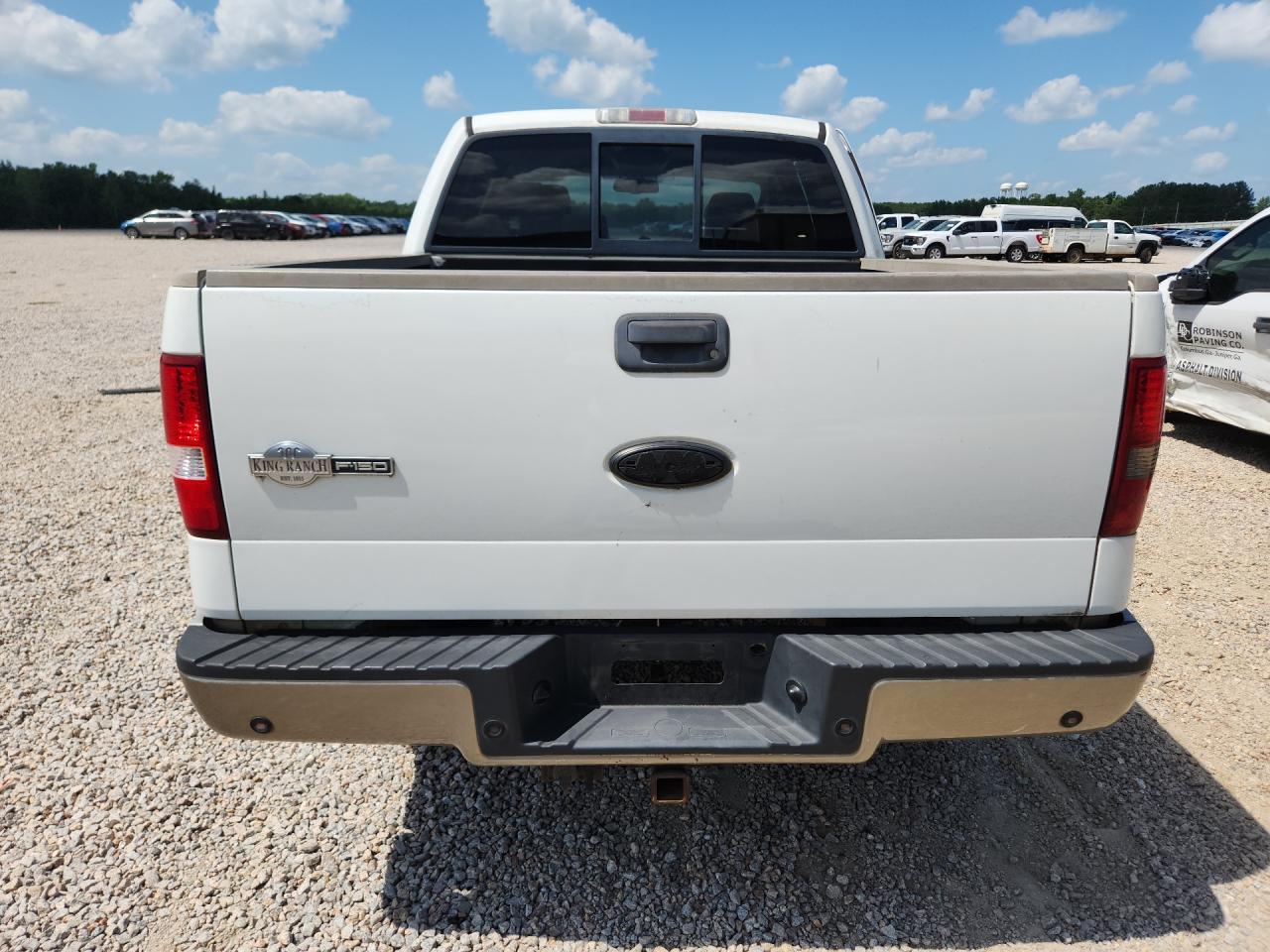 2006 Ford F150 Supercrew White vin: 1FTPW14V86KD43614