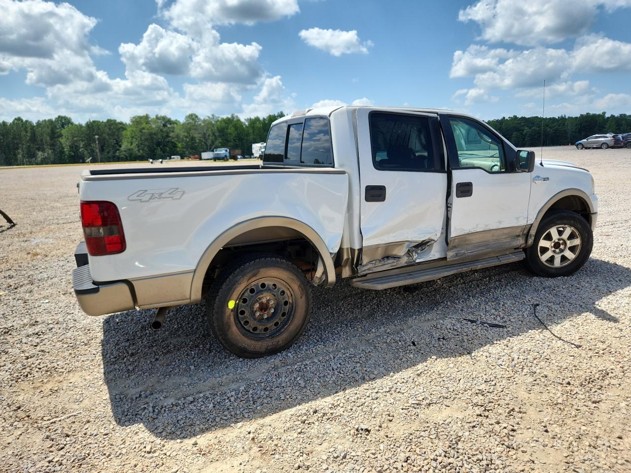 2006 Ford F150 Supercrew White vin: 1FTPW14V86KD43614