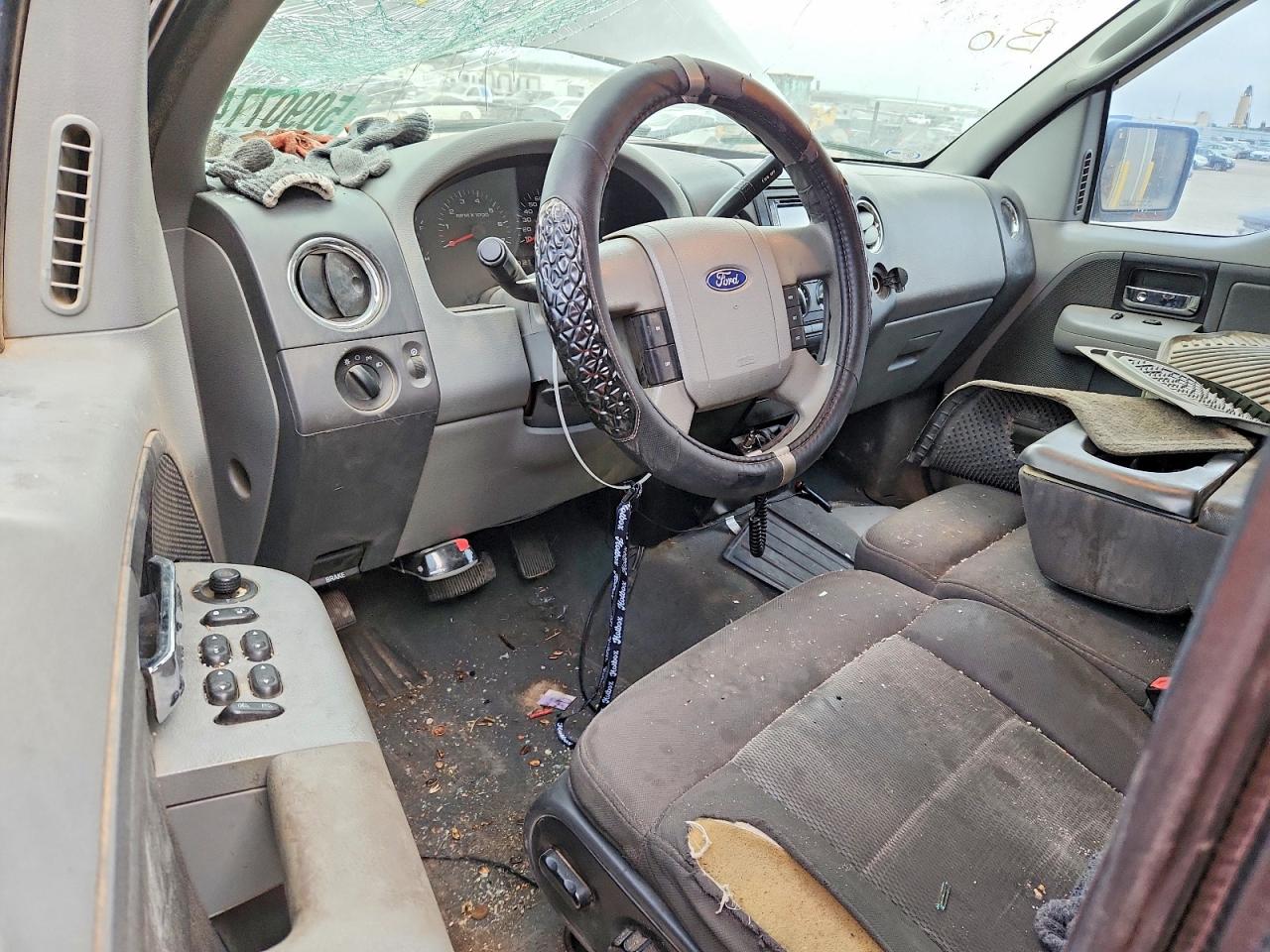 2006 Ford F150 Supercrew Gray vin: 1FTPW14V86KD88083