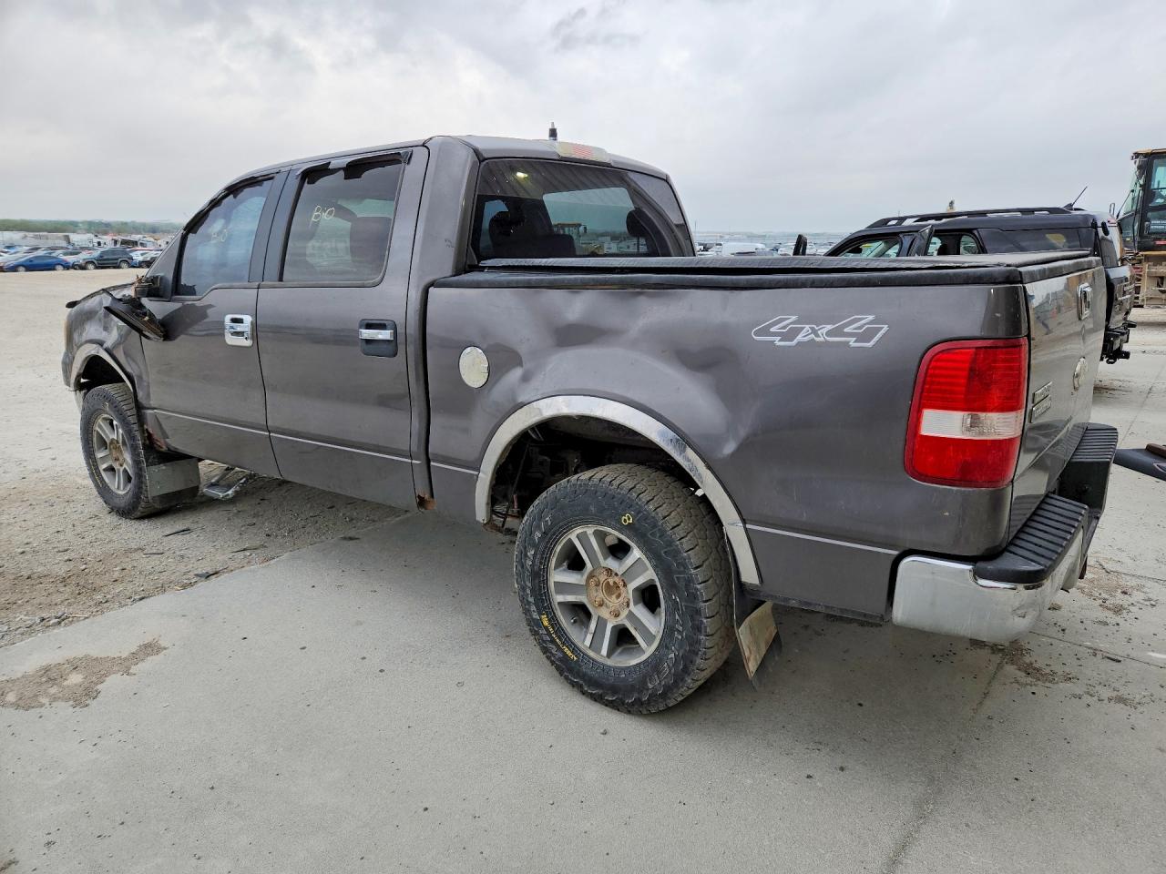 2006 Ford F150 Supercrew Gray vin: 1FTPW14V86KD88083