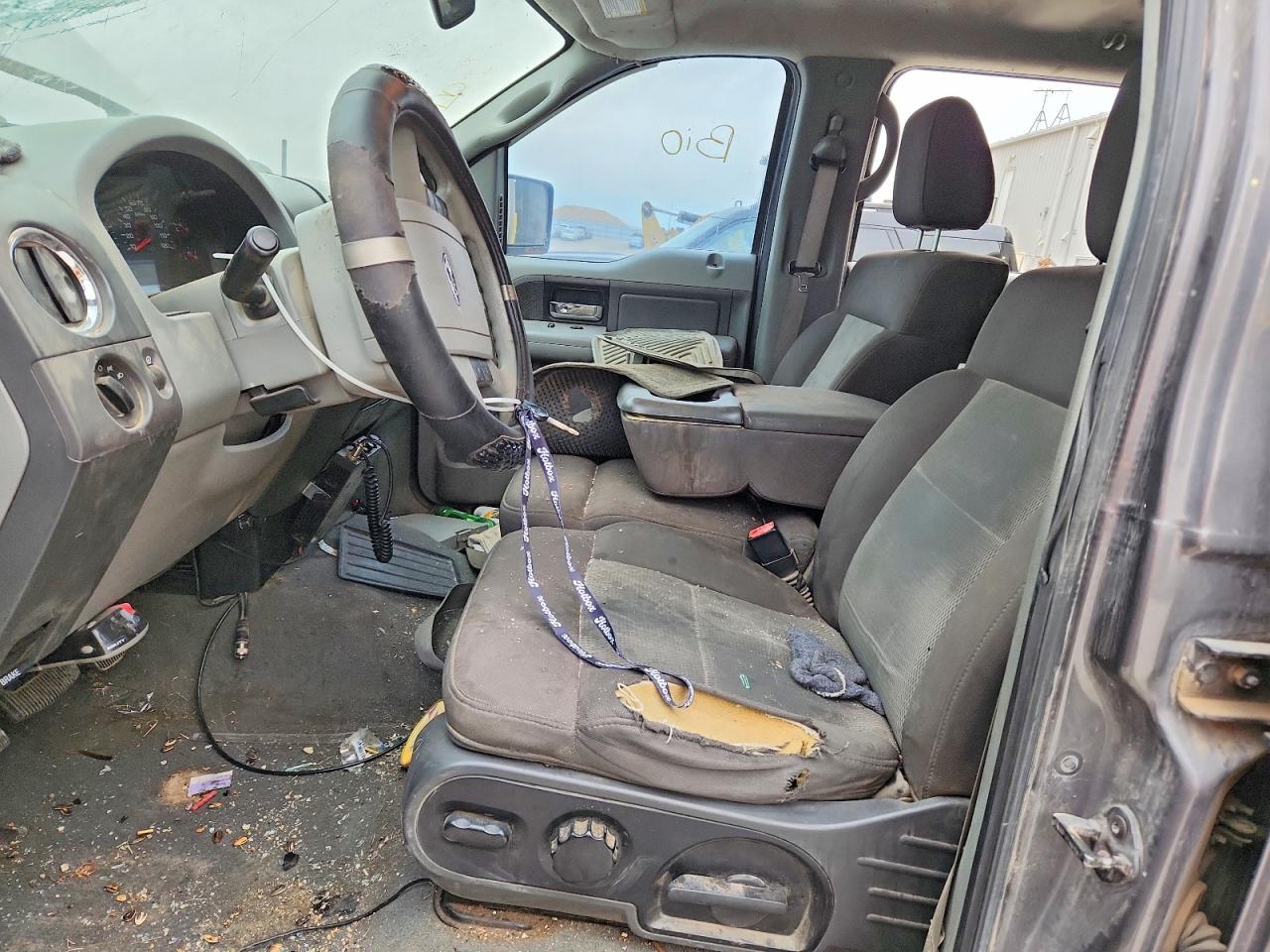 2006 Ford F150 Supercrew Gray vin: 1FTPW14V86KD88083