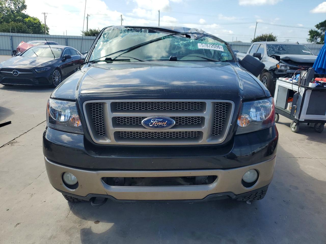 2006 Ford F150 Supercrew Черный vin: 1FTPW14V86KD99858
