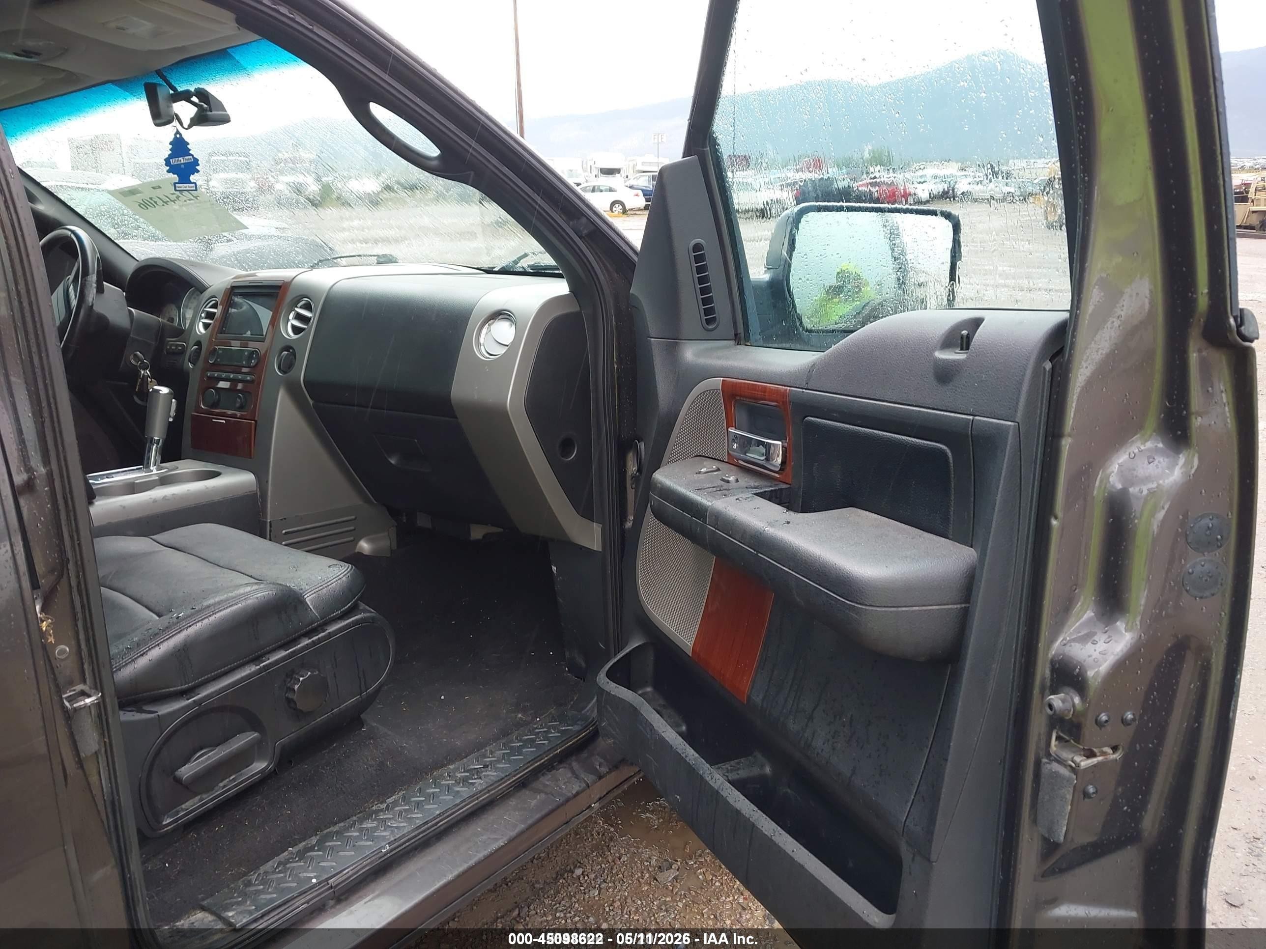 2007 Ford F-150 Fx4/lariat/xlt Brown vin: 1FTPW14V87FA25437