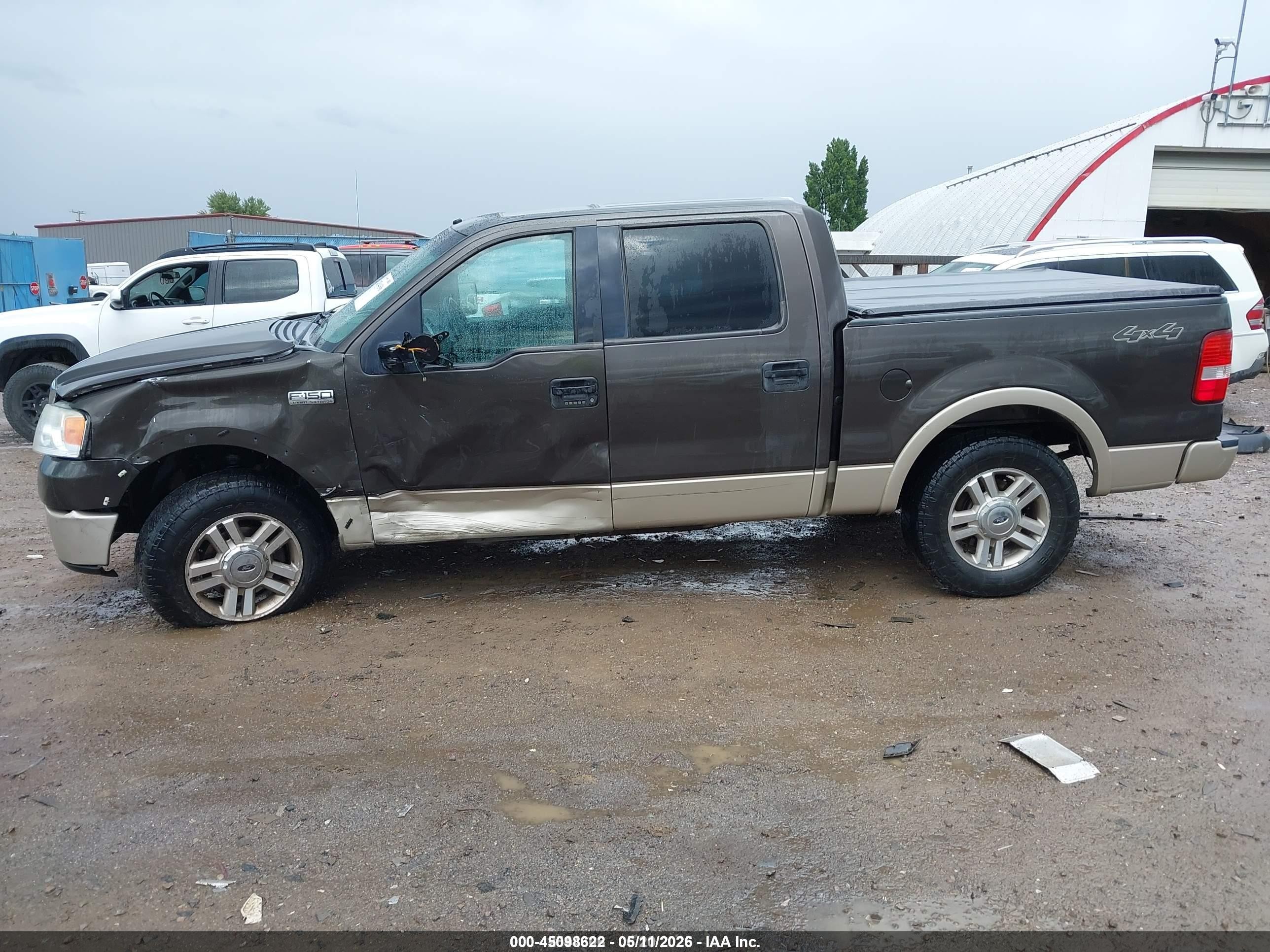 2007 Ford F-150 Fx4/lariat/xlt Brown vin: 1FTPW14V87FA25437