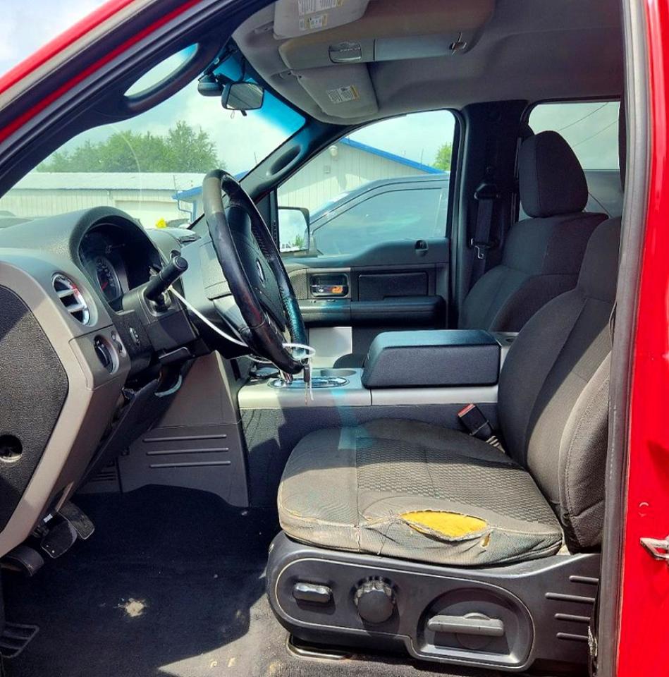 2007 Ford F150 Supercrew Red vin: 1FTPW14V87FA39161