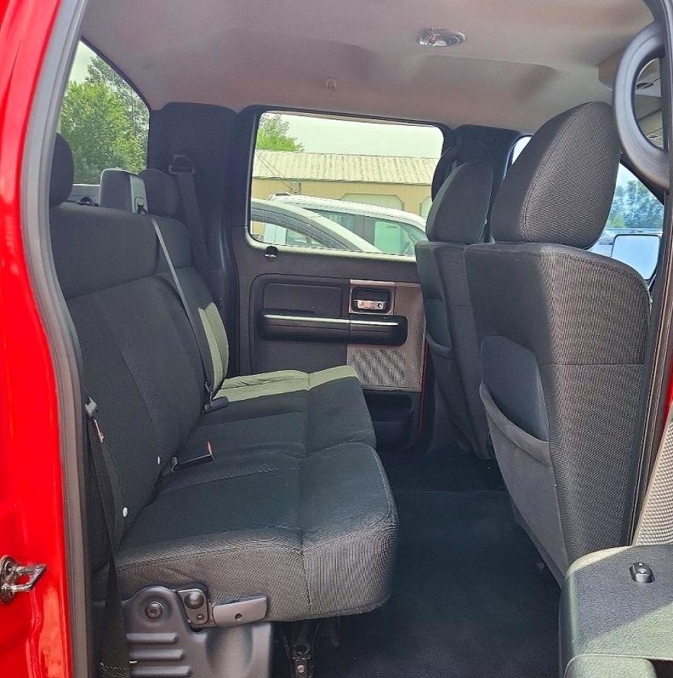 2007 Ford F150 Supercrew Red vin: 1FTPW14V87FA39161
