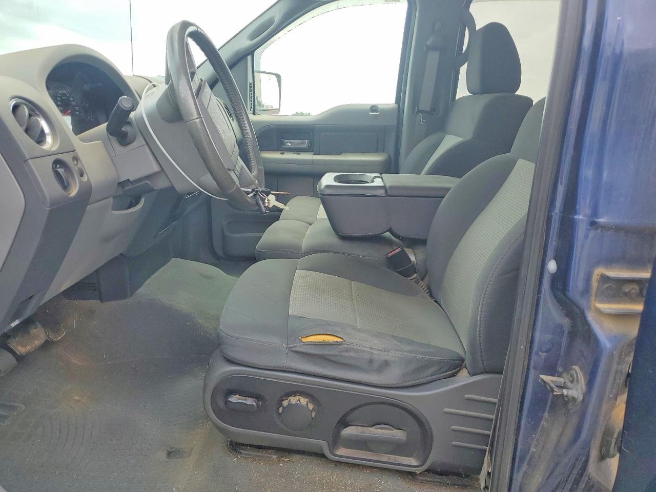 2007 Ford F150 Blue vin: 1FTPW14V87FA85055