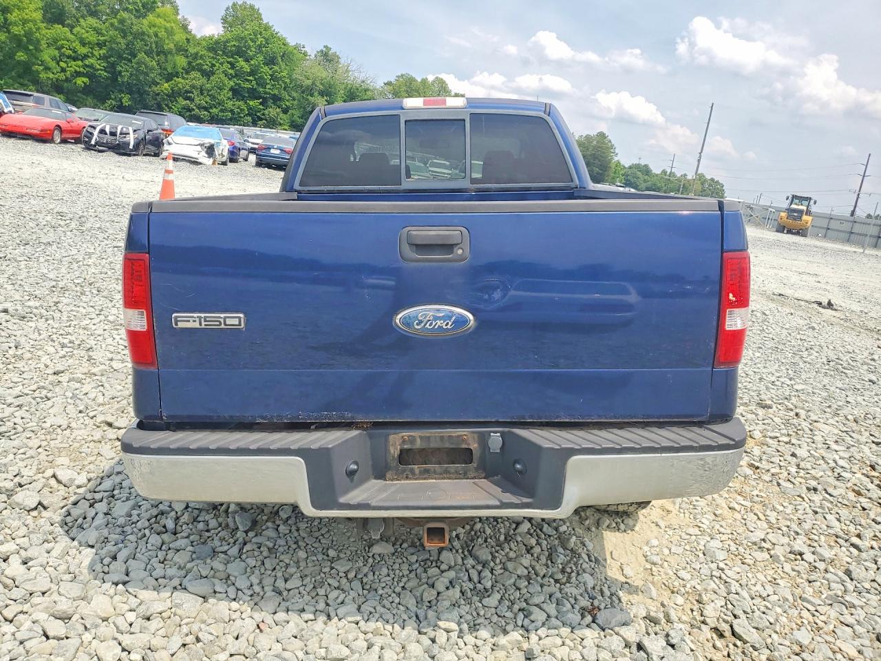 2007 Ford F150 Blue vin: 1FTPW14V87FA85055