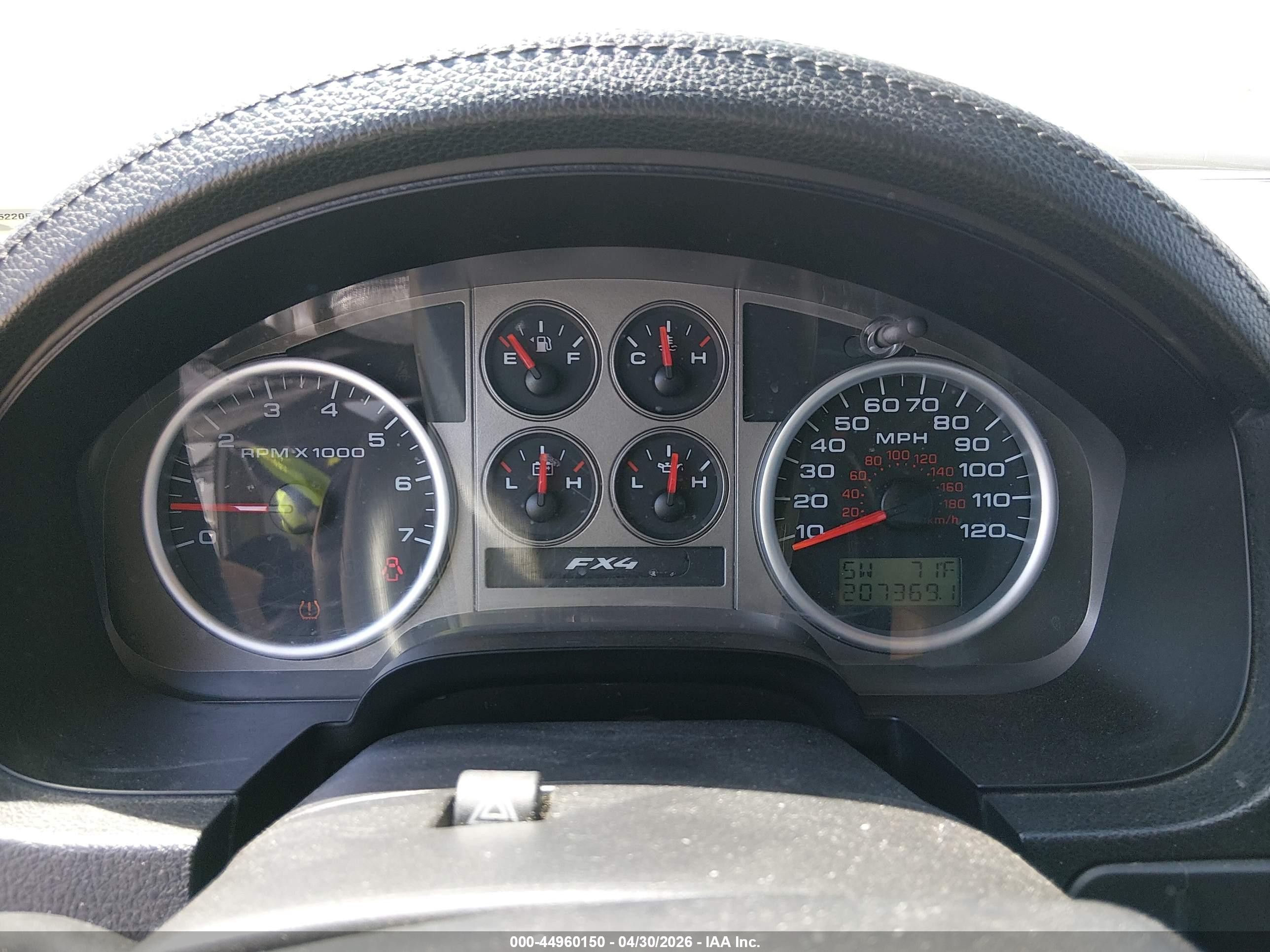 2007 Ford F-150 Fx4/lariat/xlt Silver vin: 1FTPW14V87FB63379