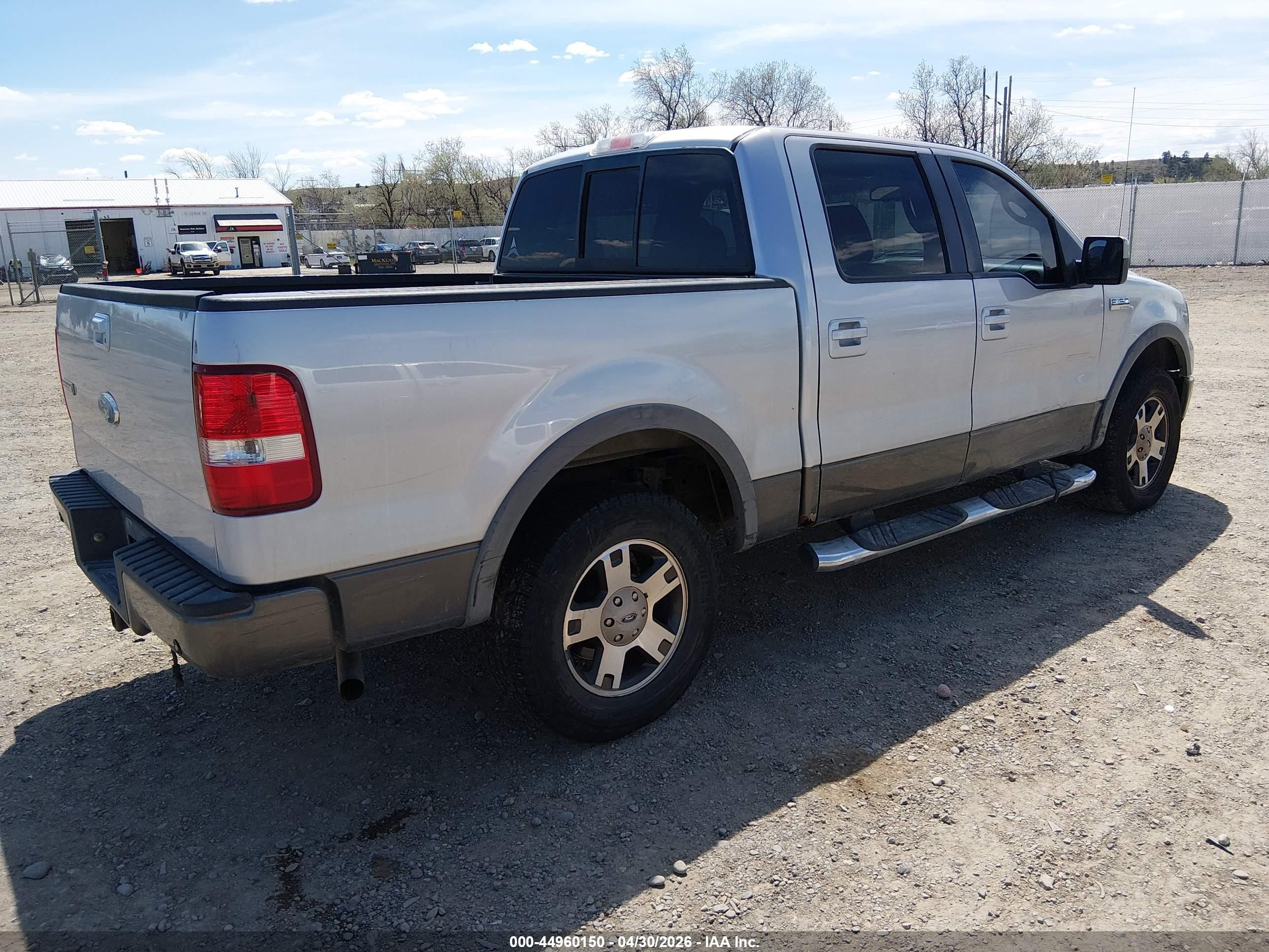 2007 Ford F-150 Fx4/lariat/xlt Silver vin: 1FTPW14V87FB63379