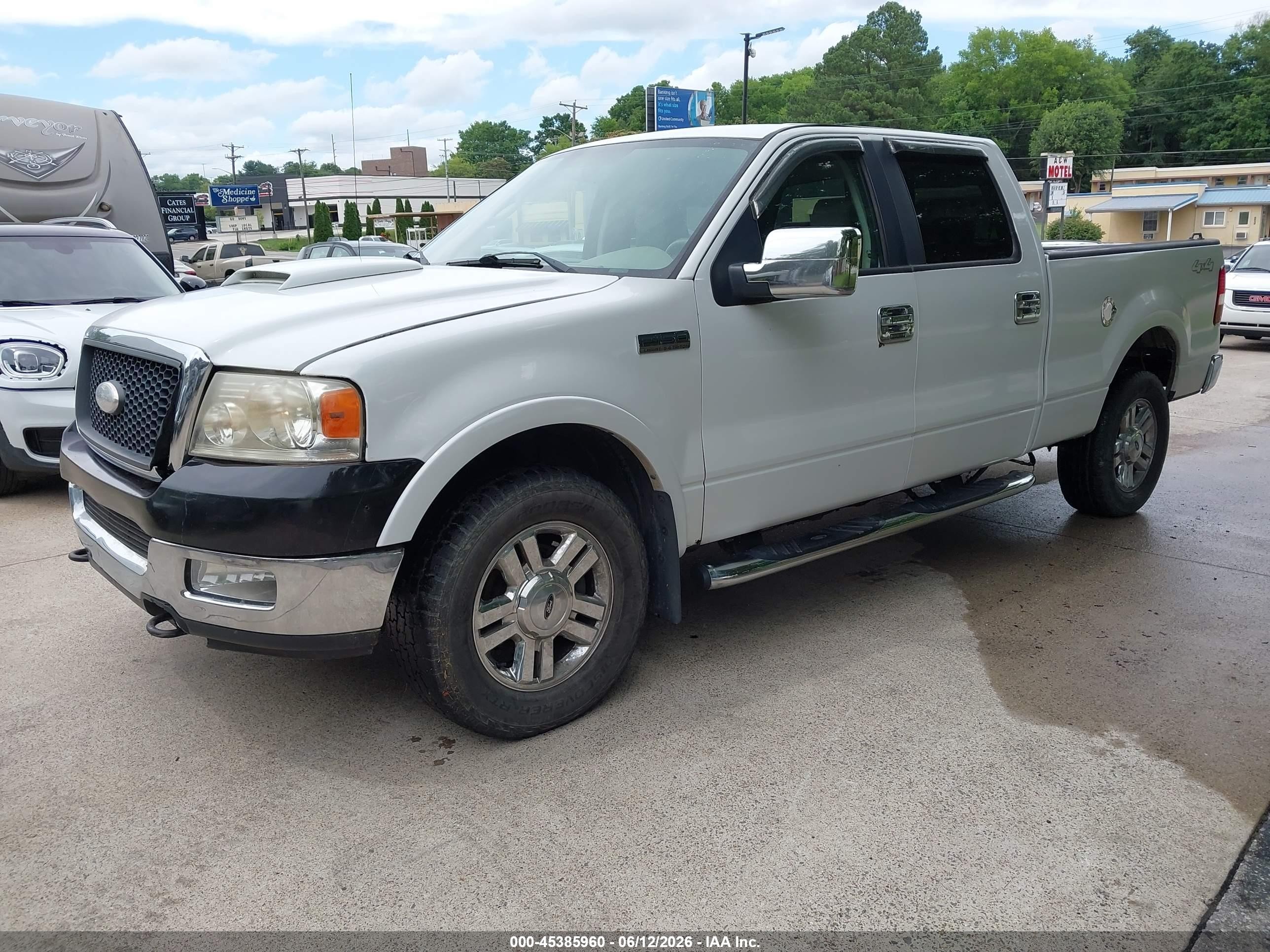 2007 Ford F-150   White vin: 1FTPW14V87FB70106